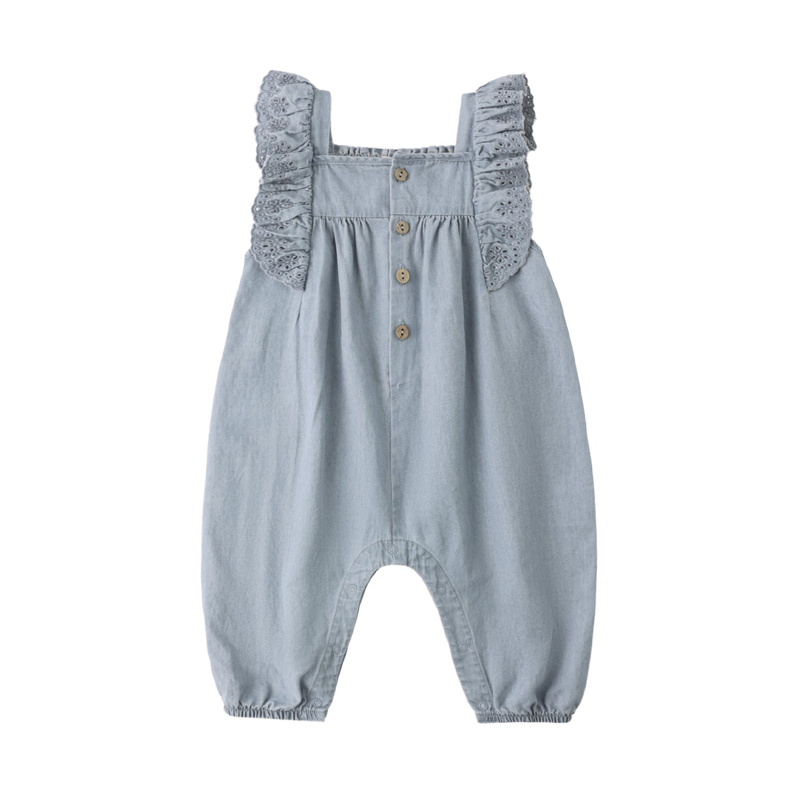 Nova Romper Chambray