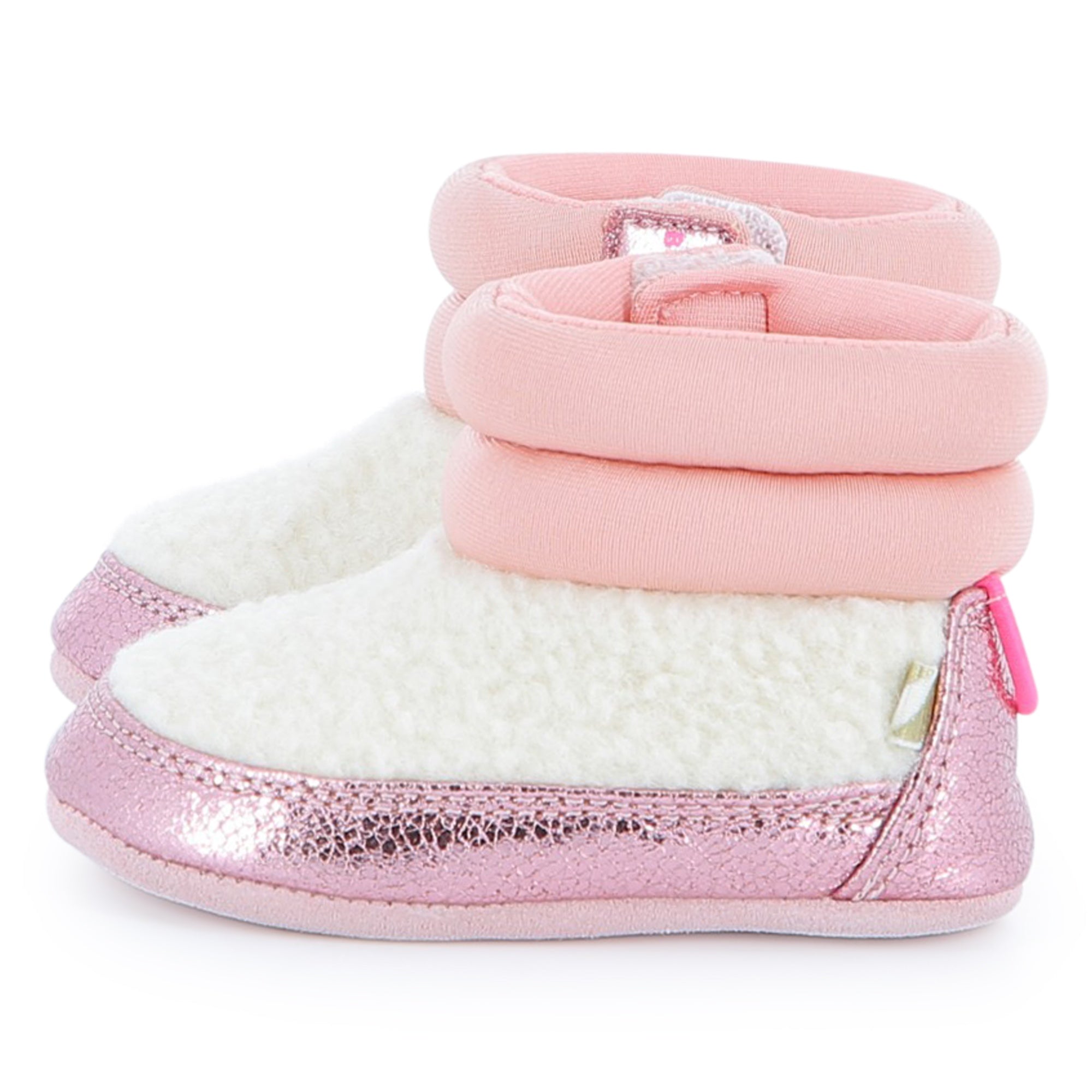 Newborn Faux Sherling Overalls