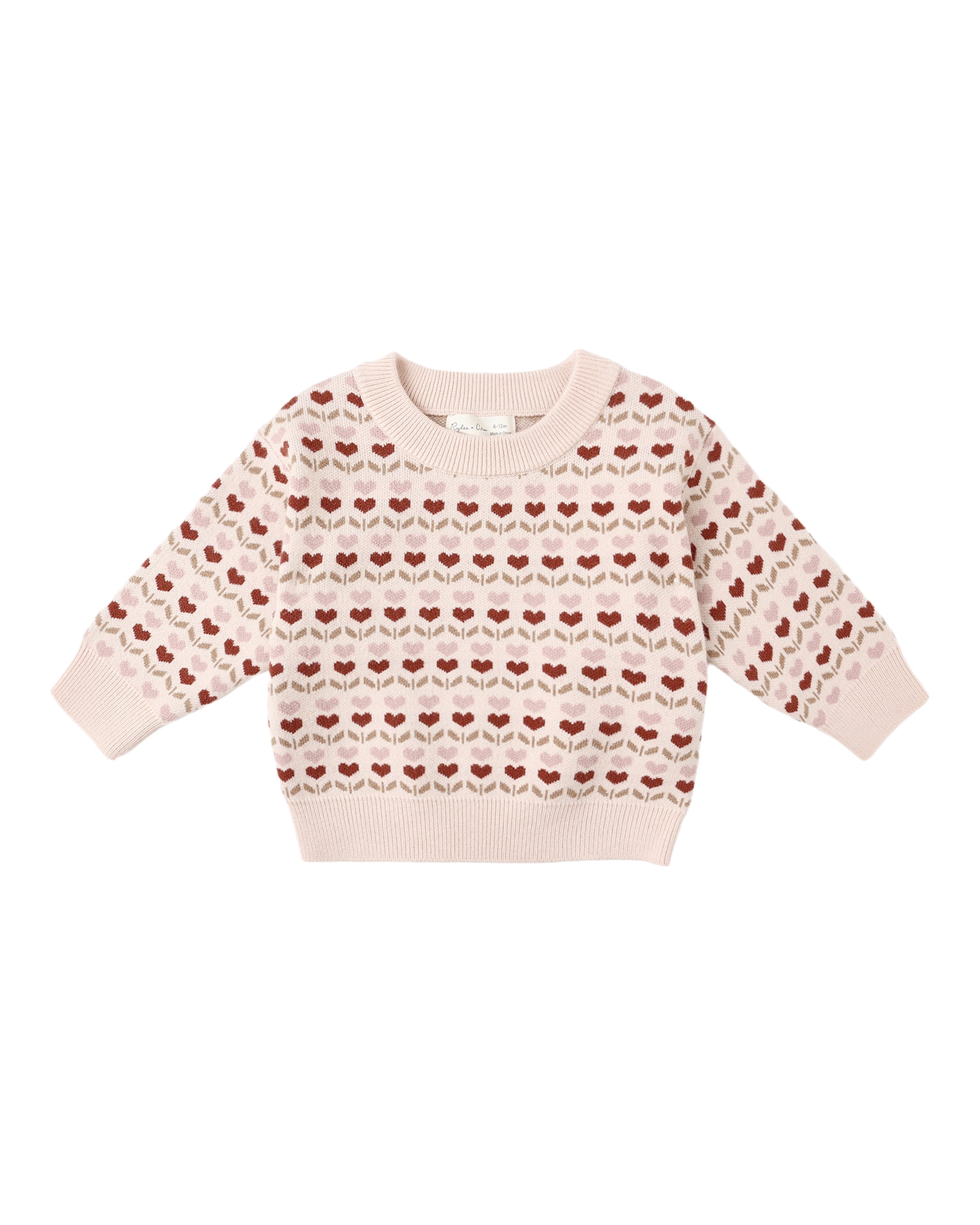 Shiloh Sweater Ruby Hearts