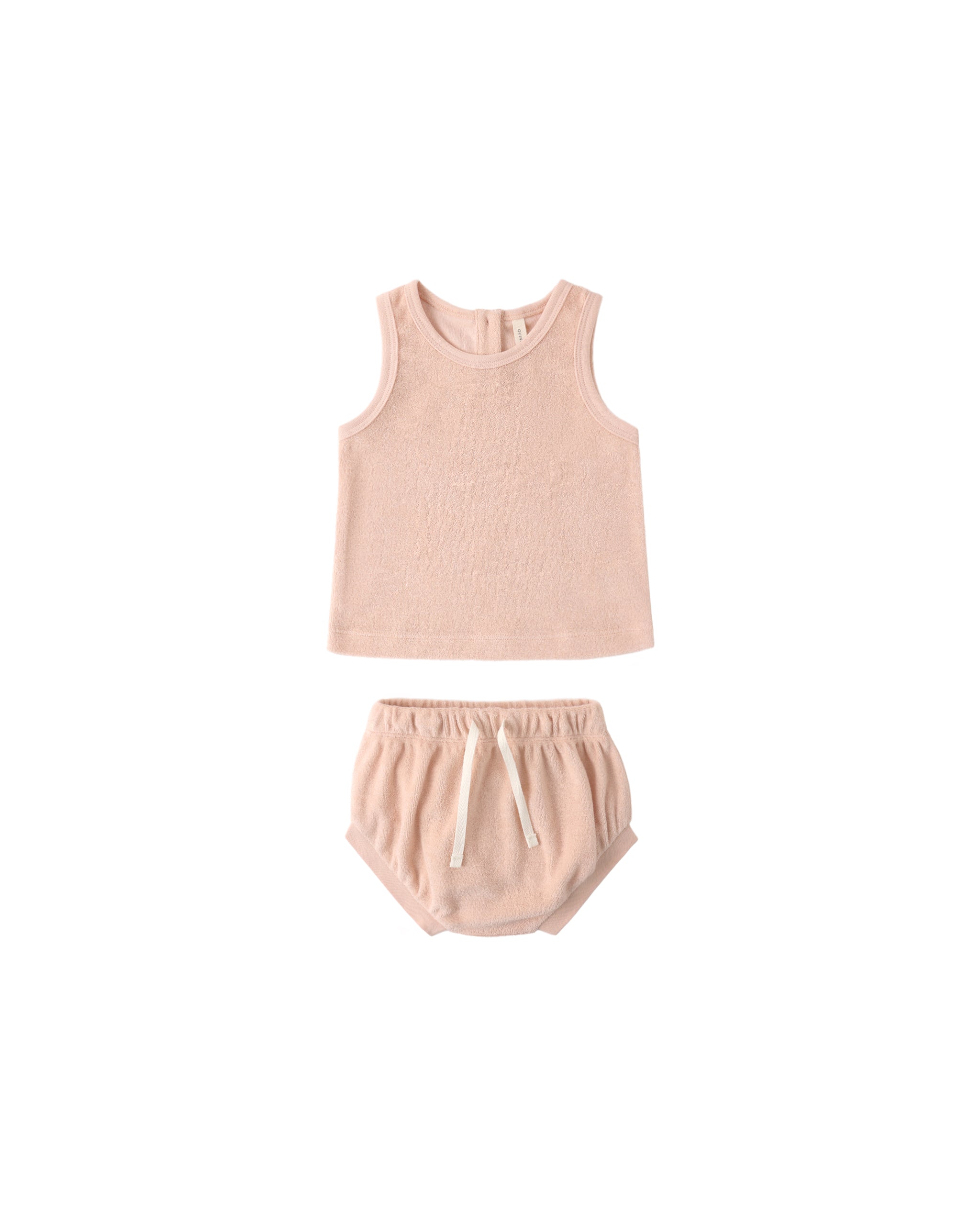 Terry Tank + Short Set Melon