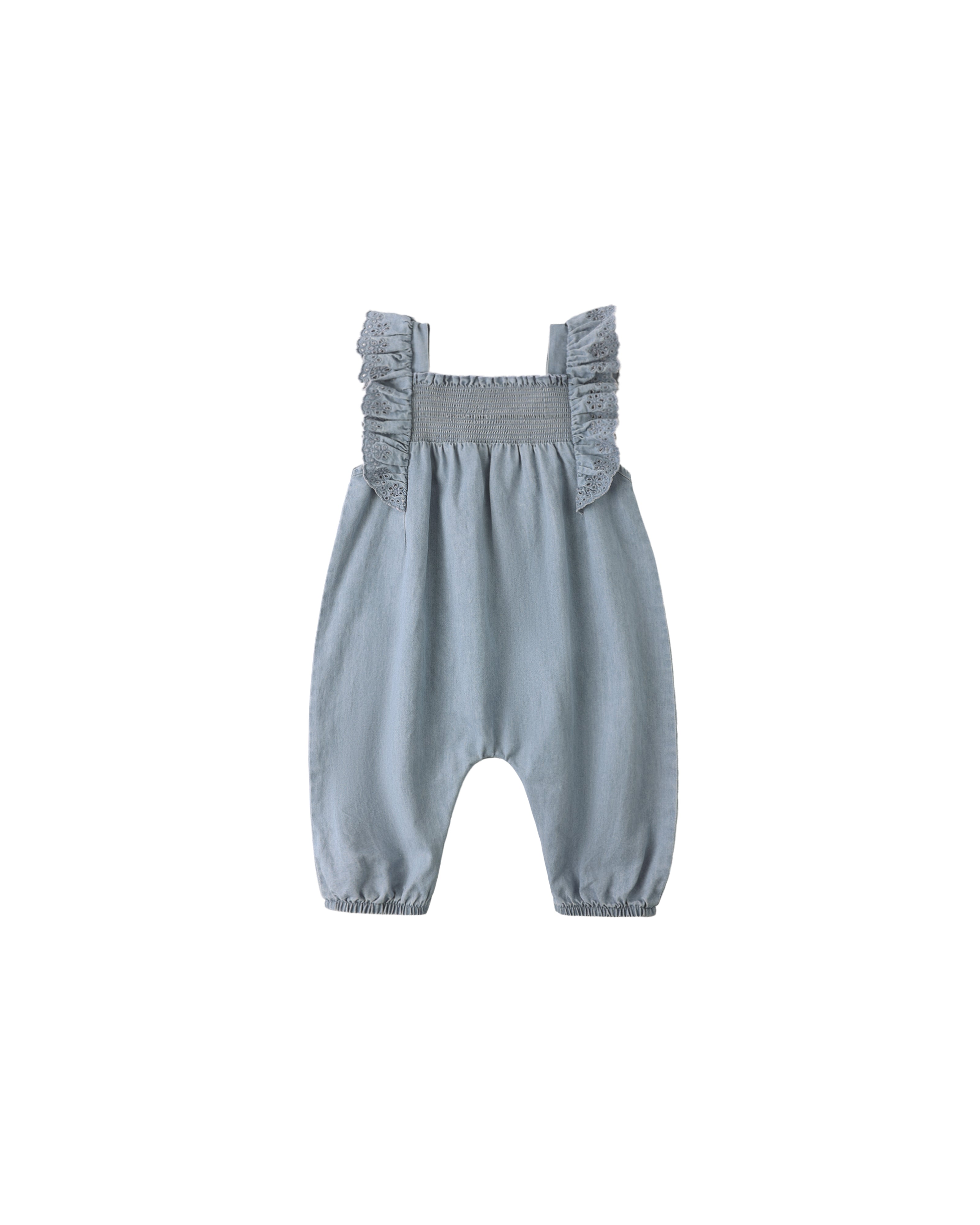 Nova Romper Chambray
