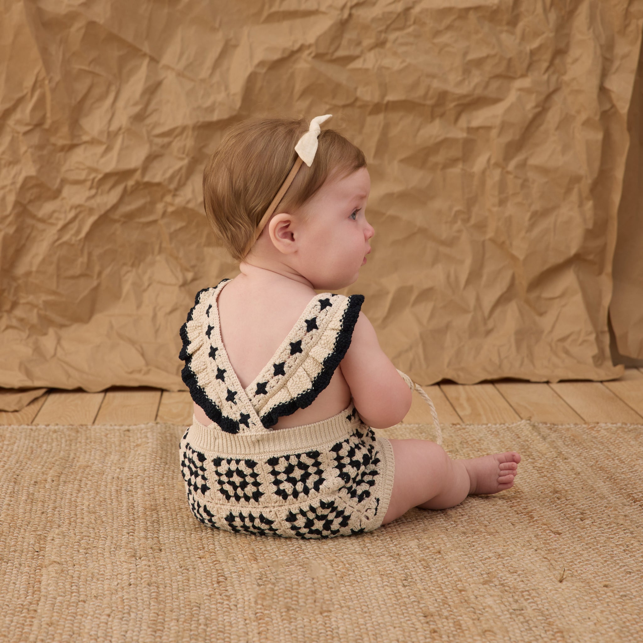 Crochet Romper Abstract