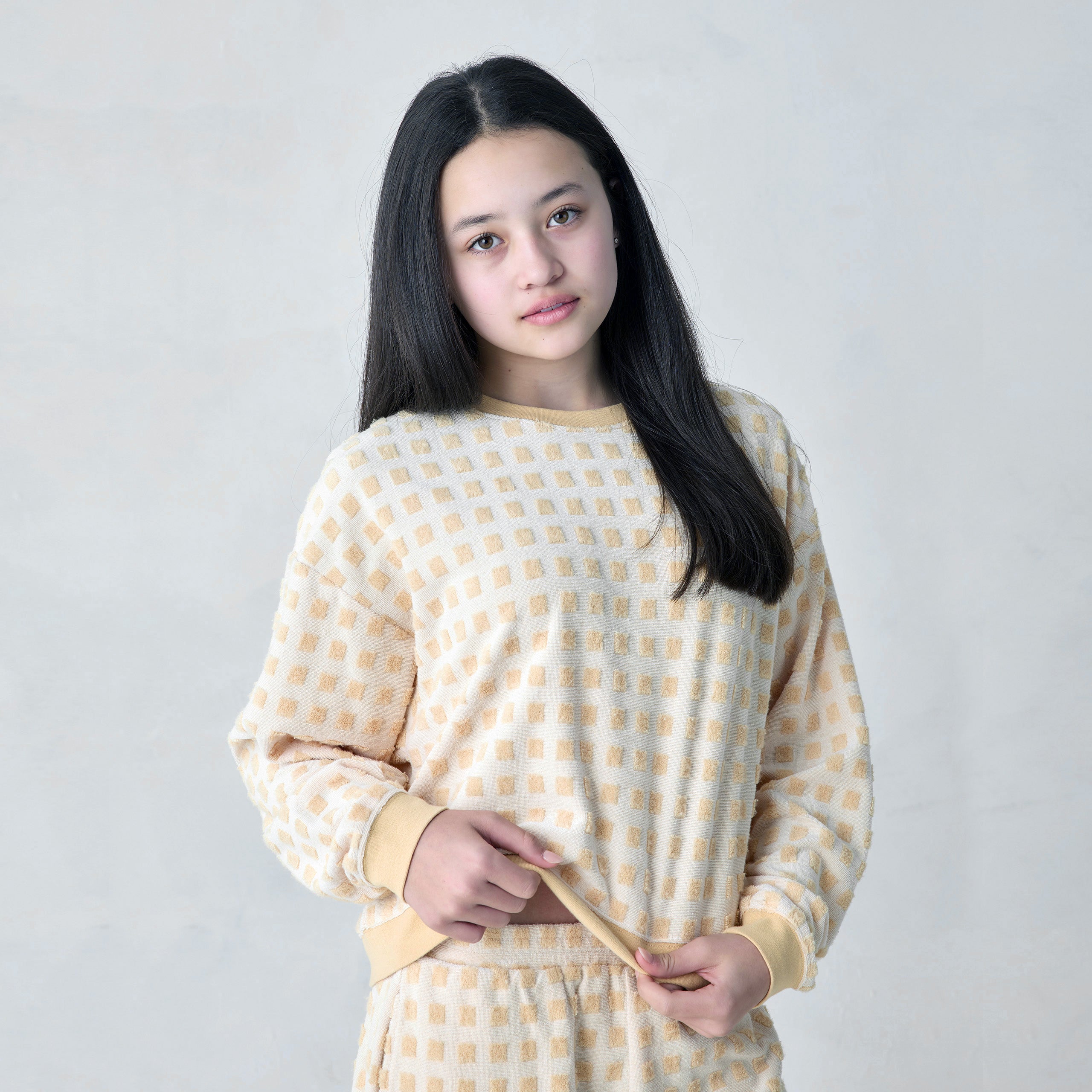 Teen Karli Set Butterscotch Grid