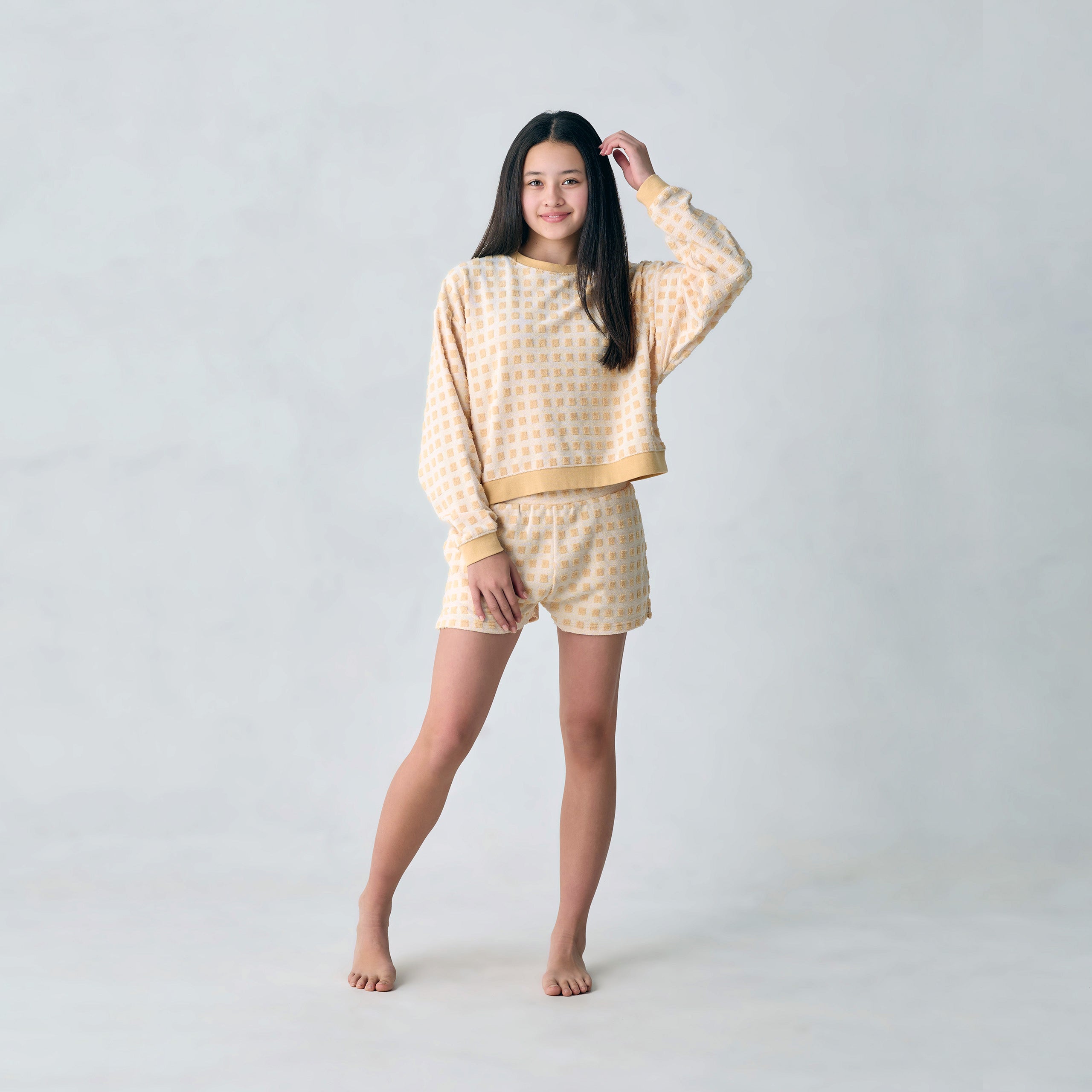 Teen Karli Set Butterscotch Grid