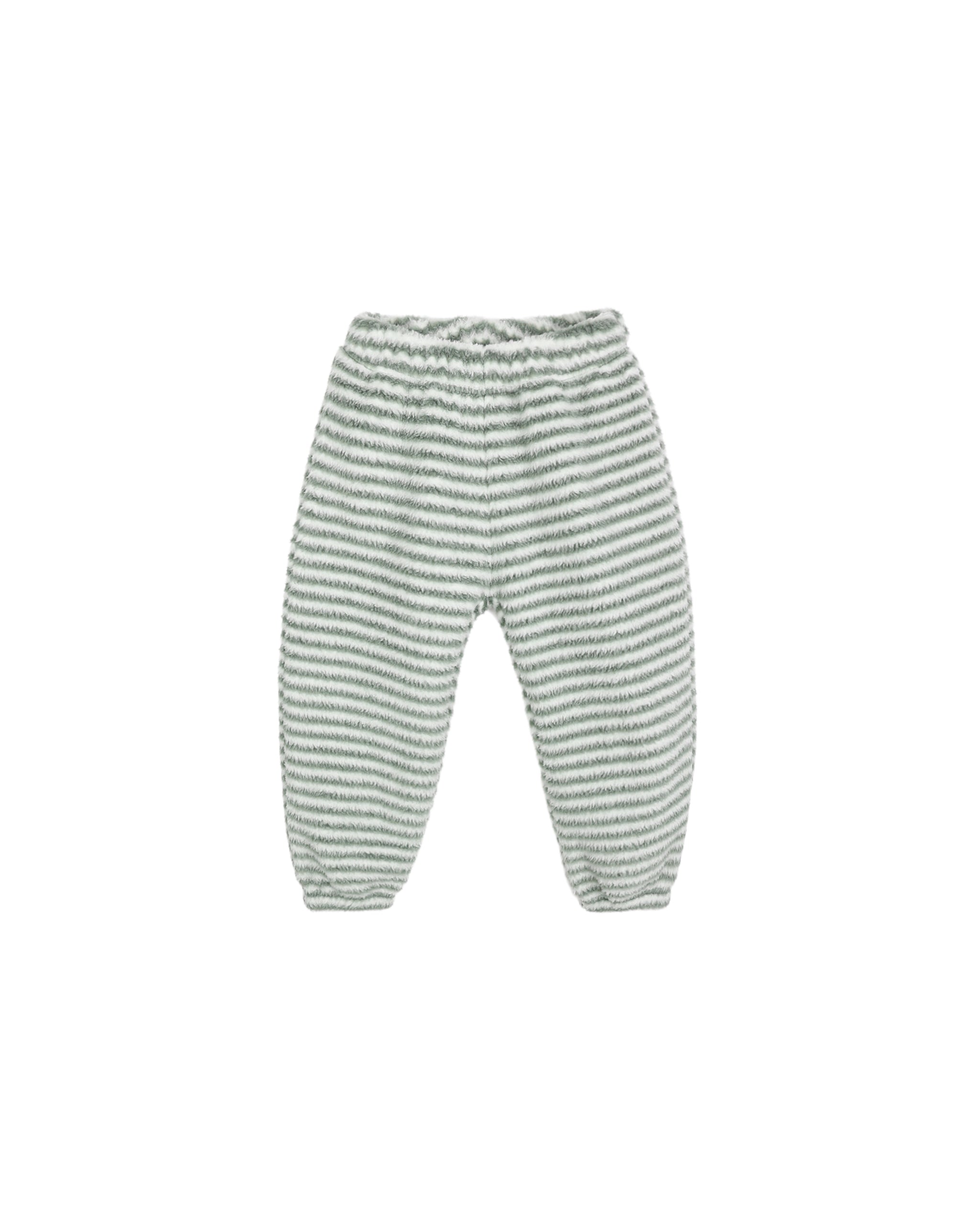 Relaxed Sweatpants Evergreen Stripe