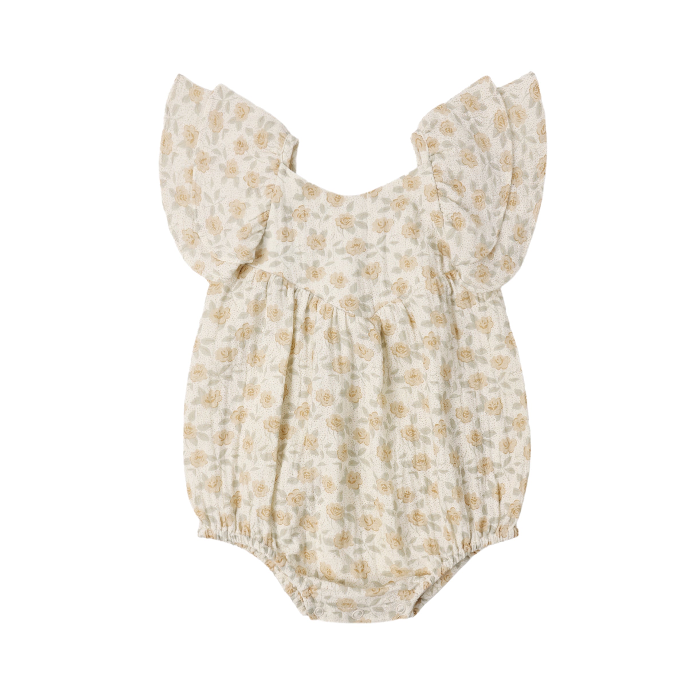 Roxy Romper || Yellow Floral