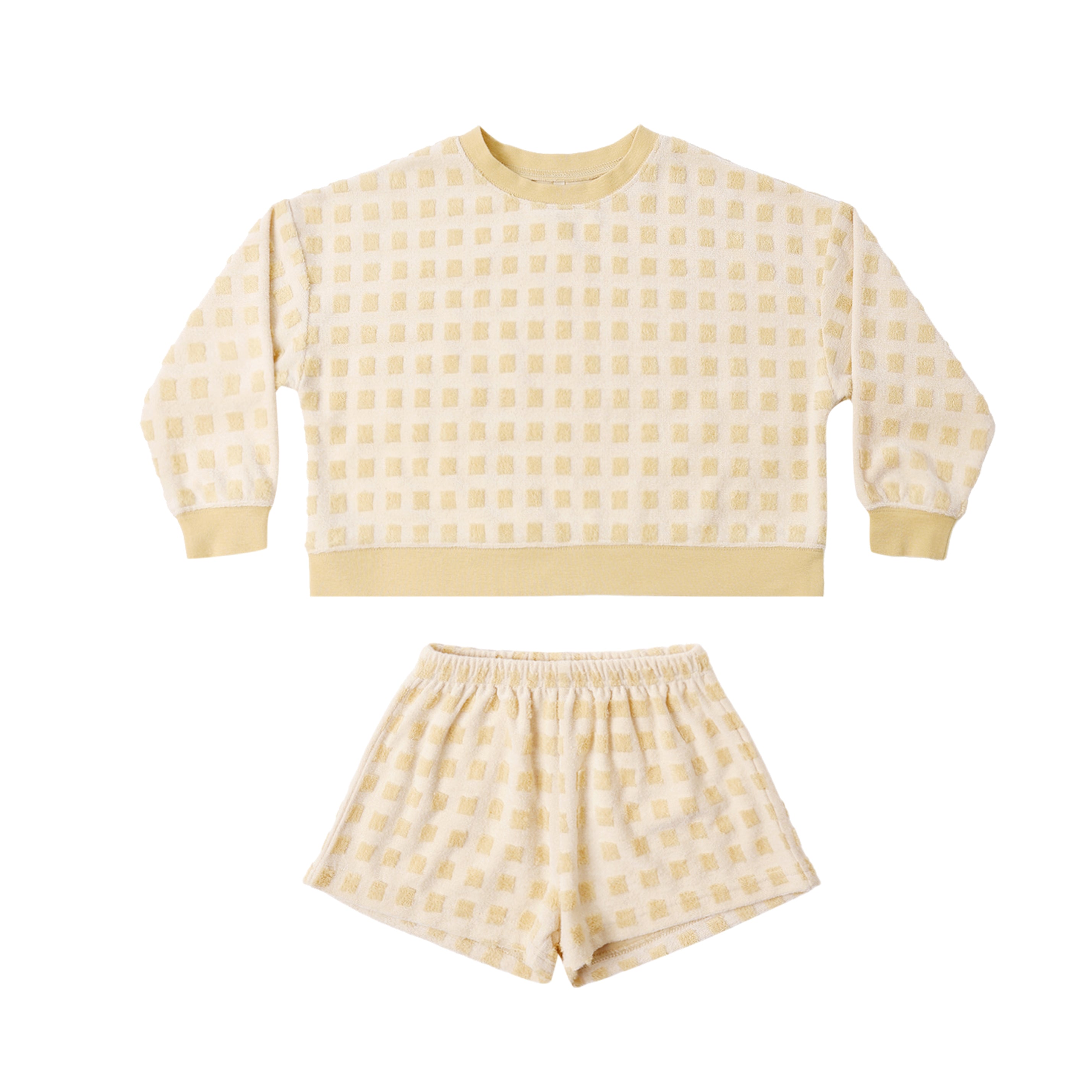 Karli Set || Butterscotch Grid