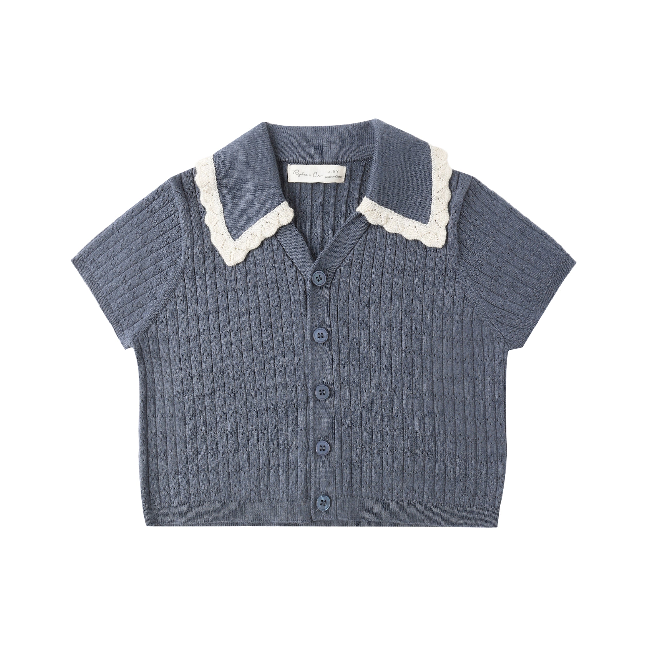 Sloane Knit Top || Marine