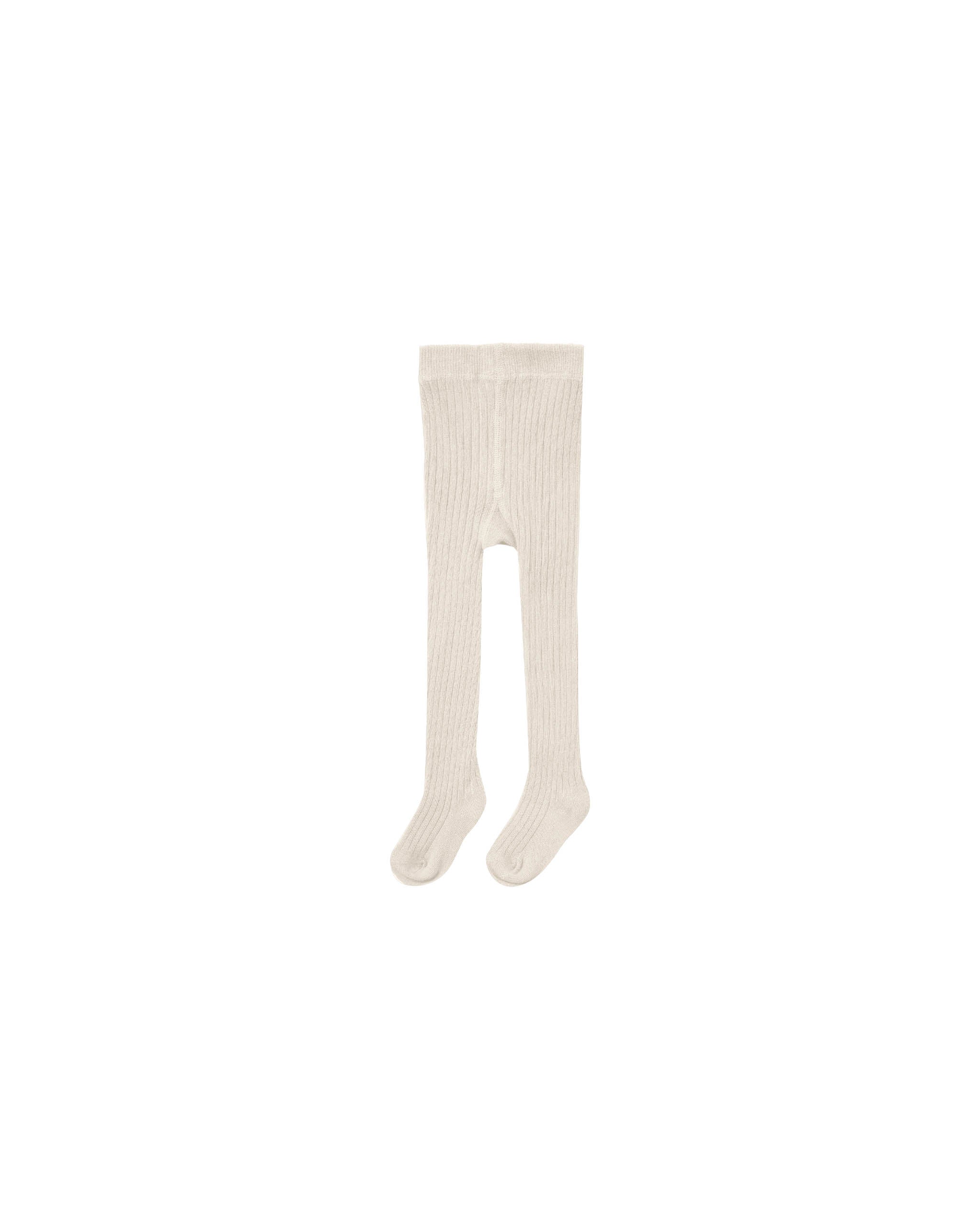 Ribbed Tights Natural