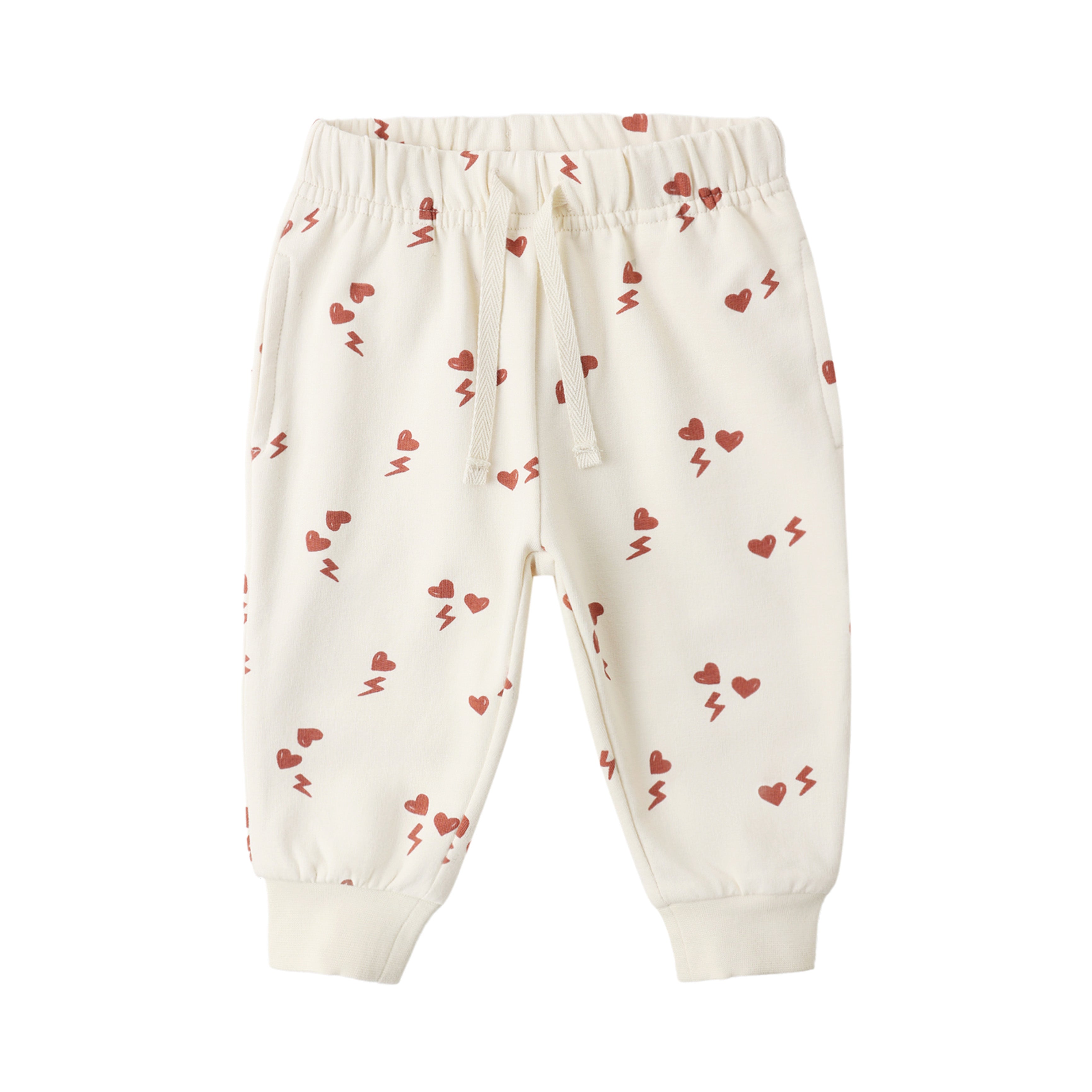 Relaxed Sweatpants Electric Hearts