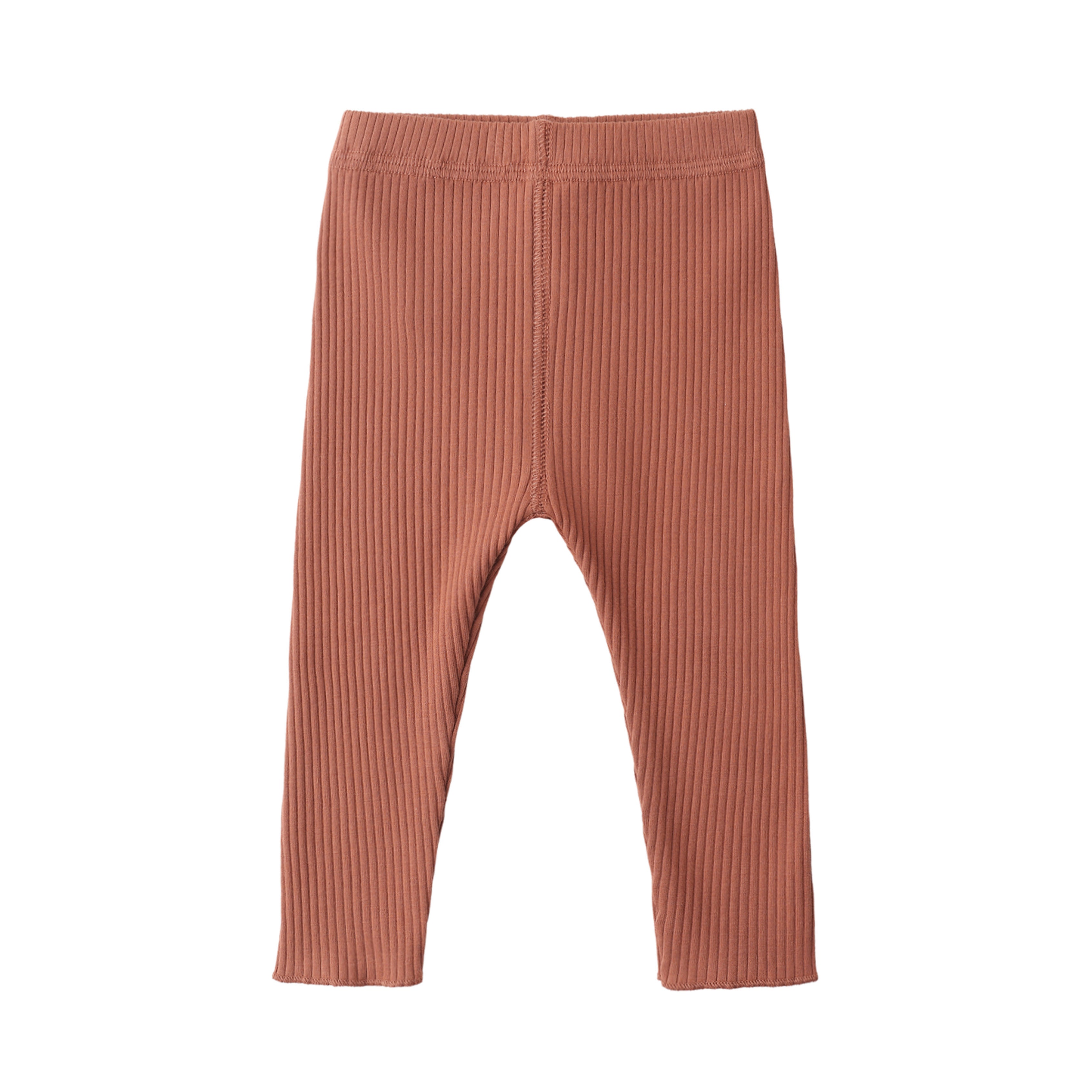 Ribbed Legging Red