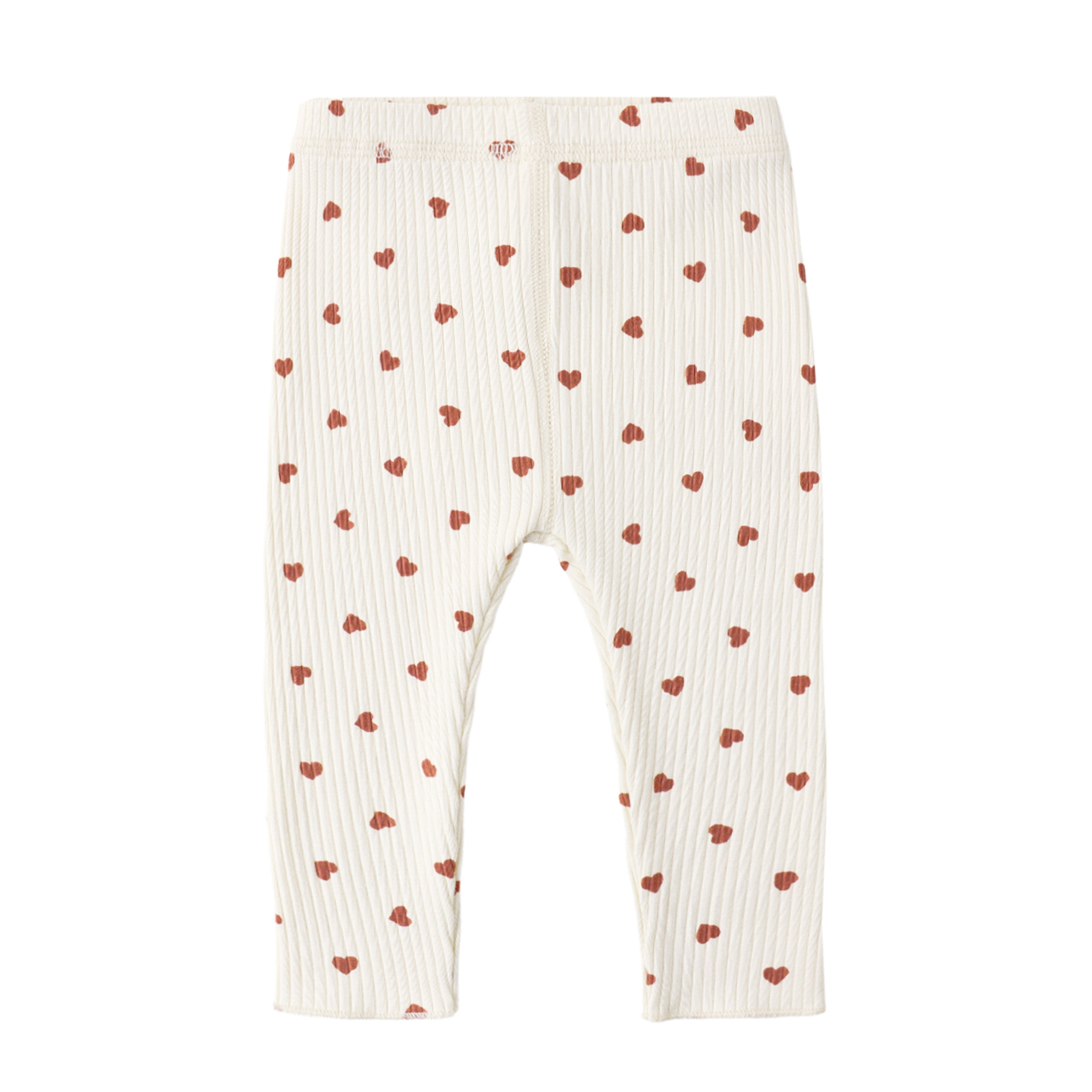Ribbed legging Red Hearts