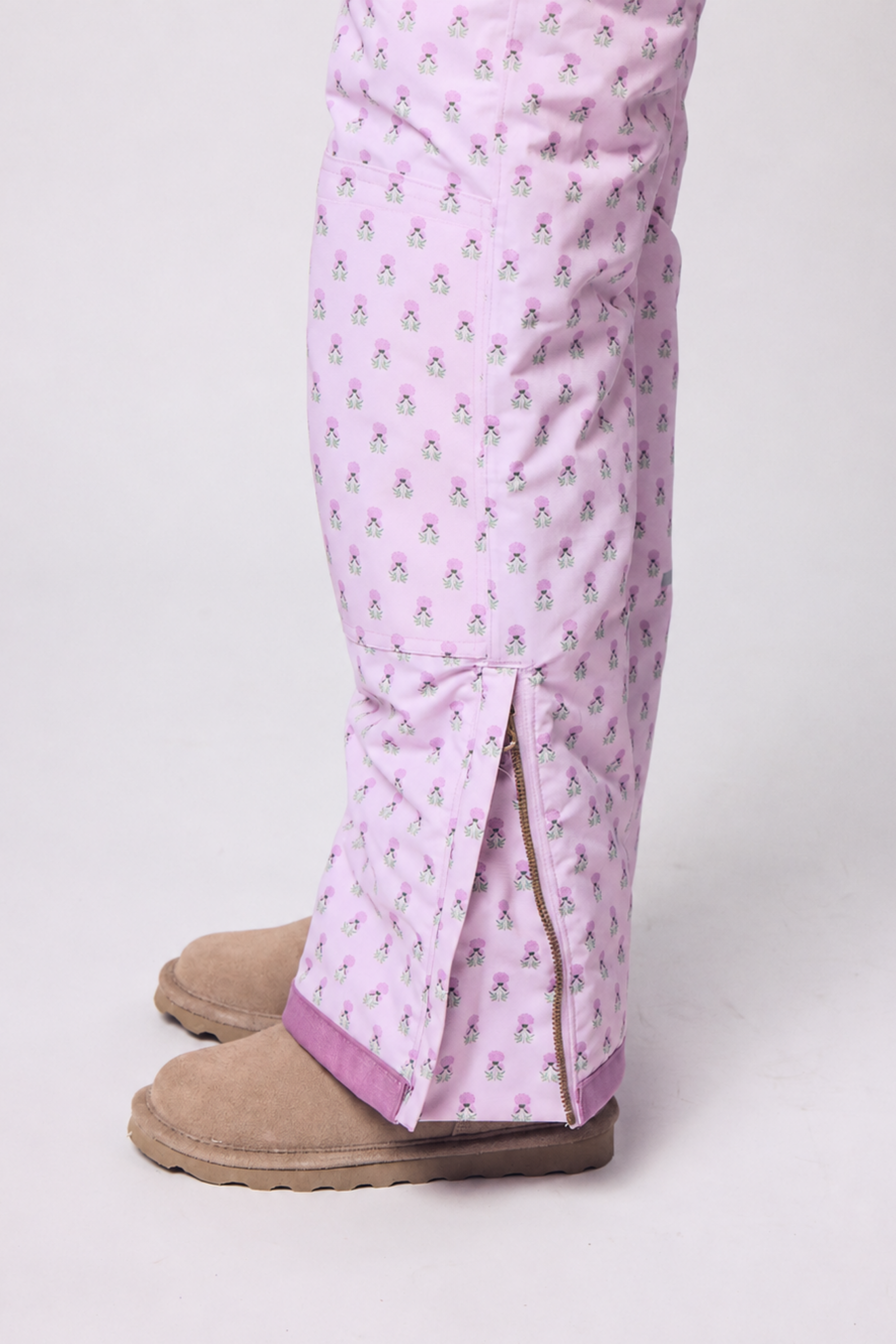 Pink Marigold Snow Pants