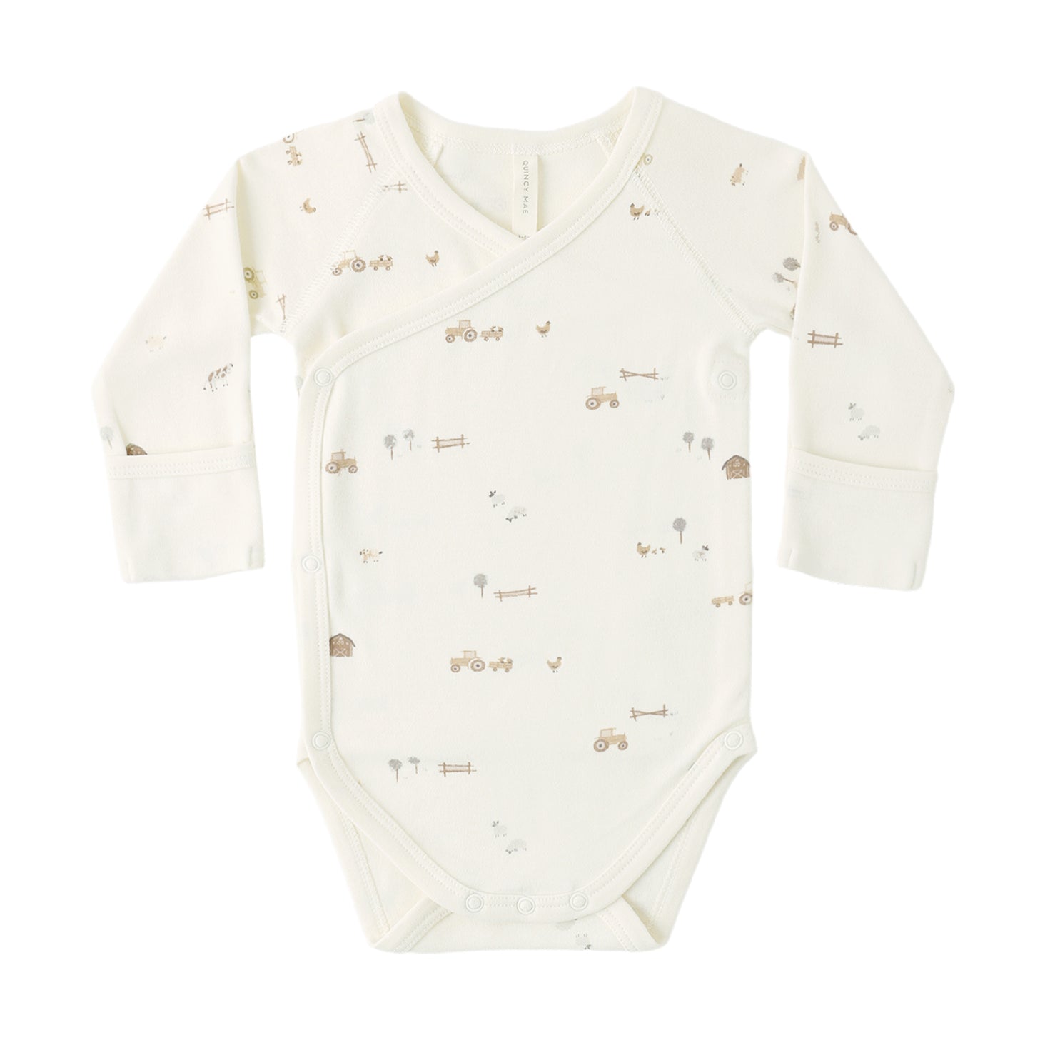 Side Snap Body Suit Farm