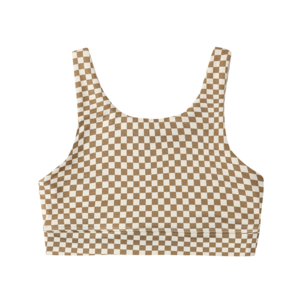 Shortie Shor Ocre Check