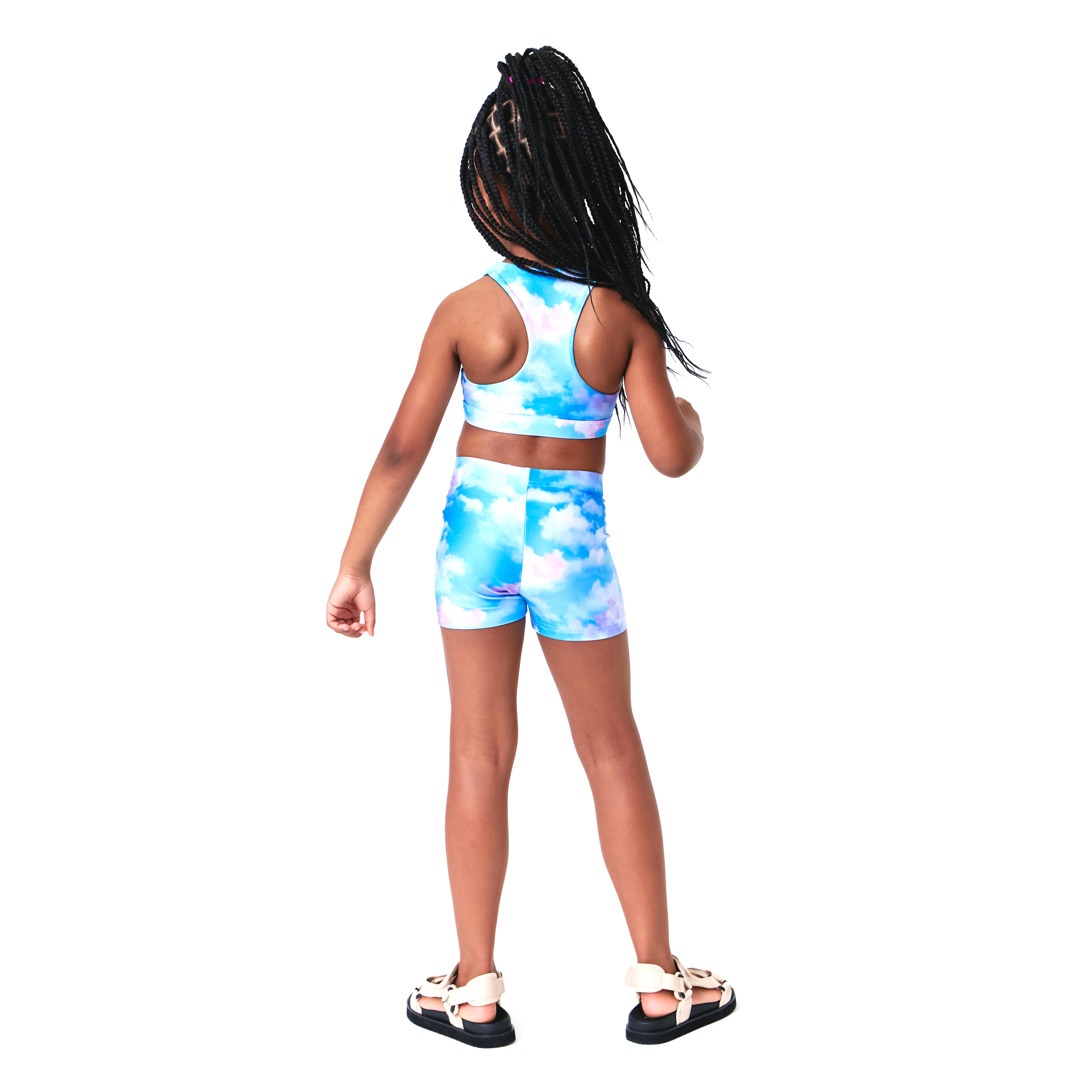 Cotton Candy Cloud Bike Short