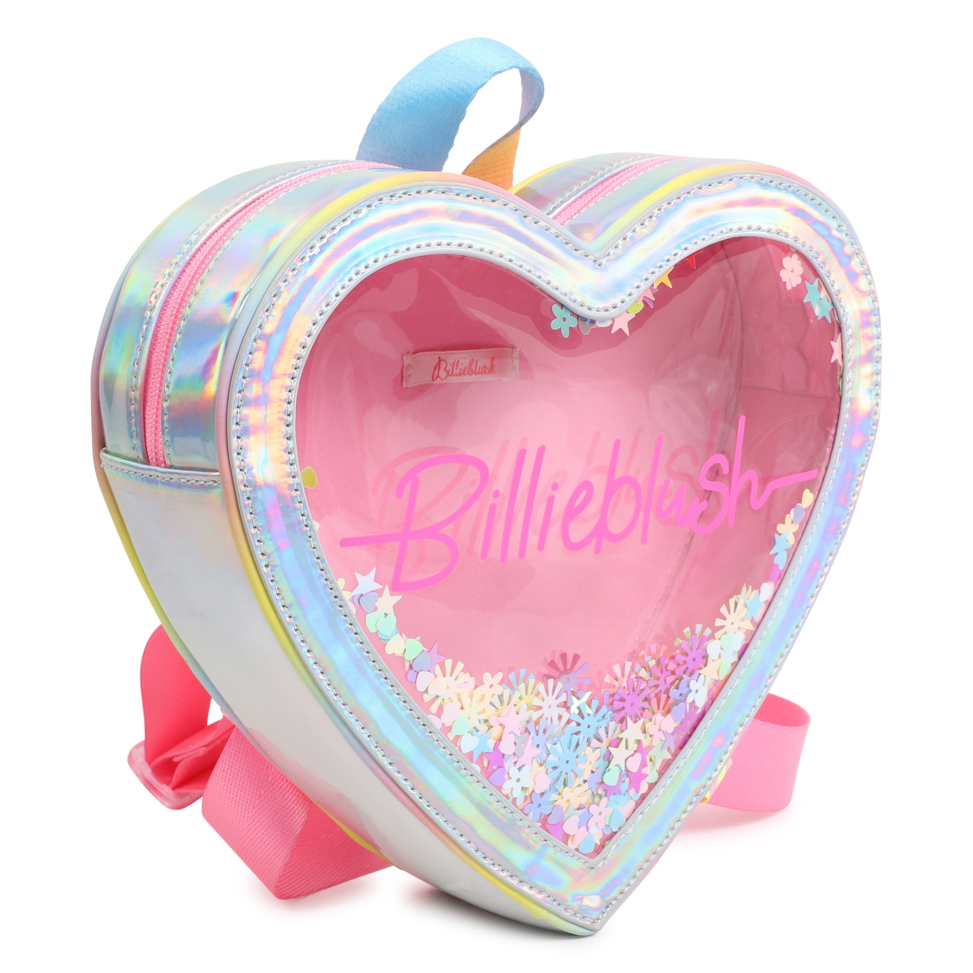 Heart Shape Confetti Back Pack