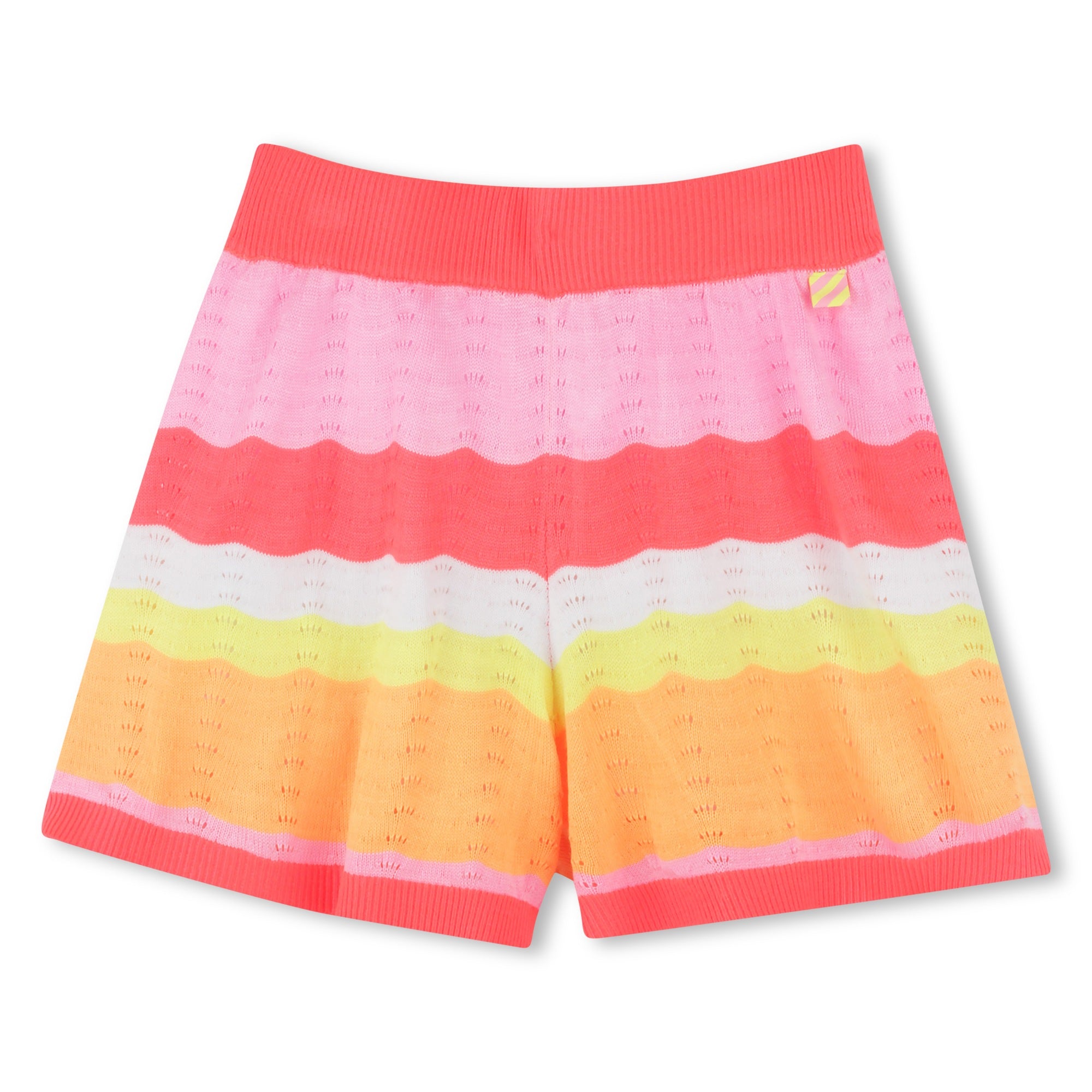 Knit Striped Shorts