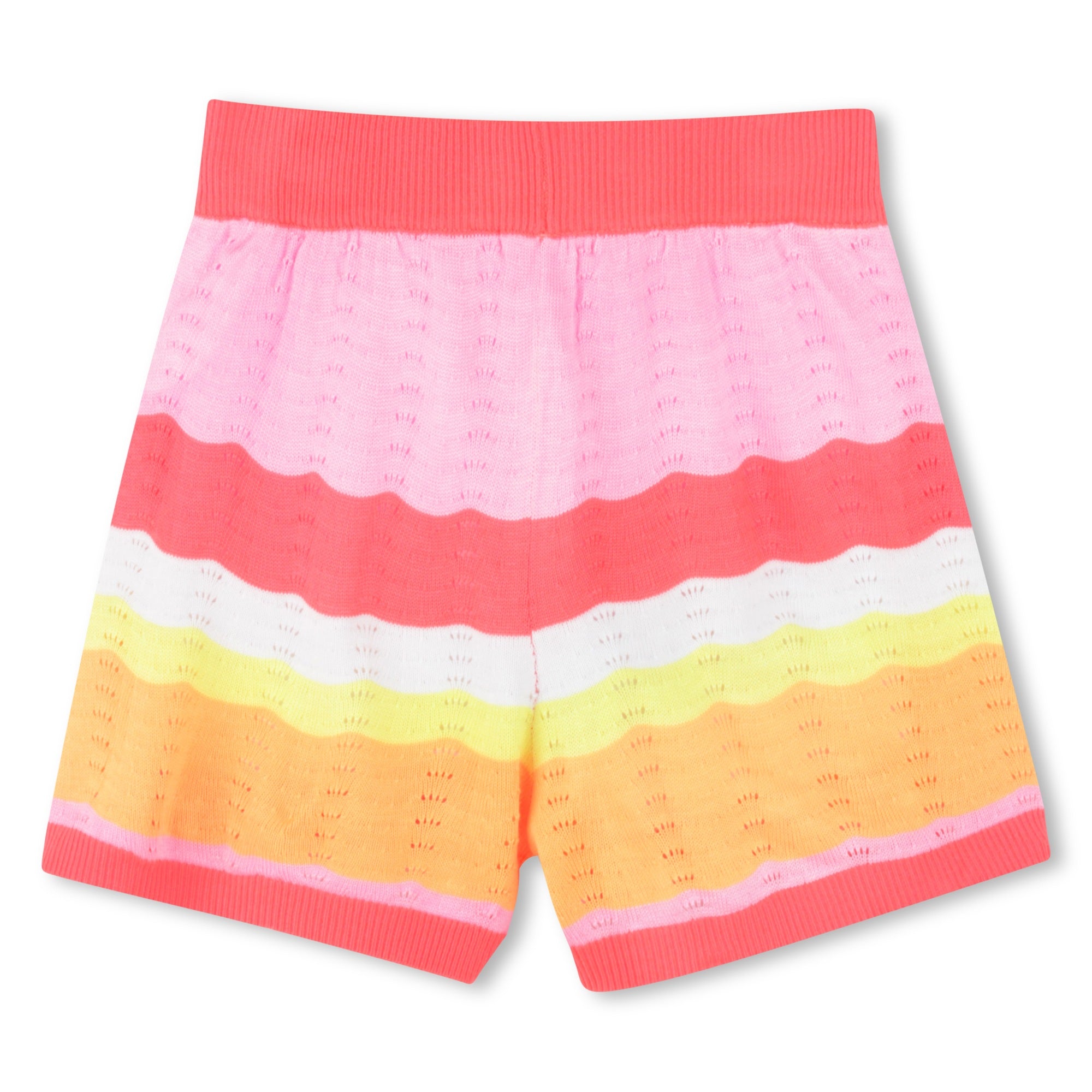 Knit Striped Shorts