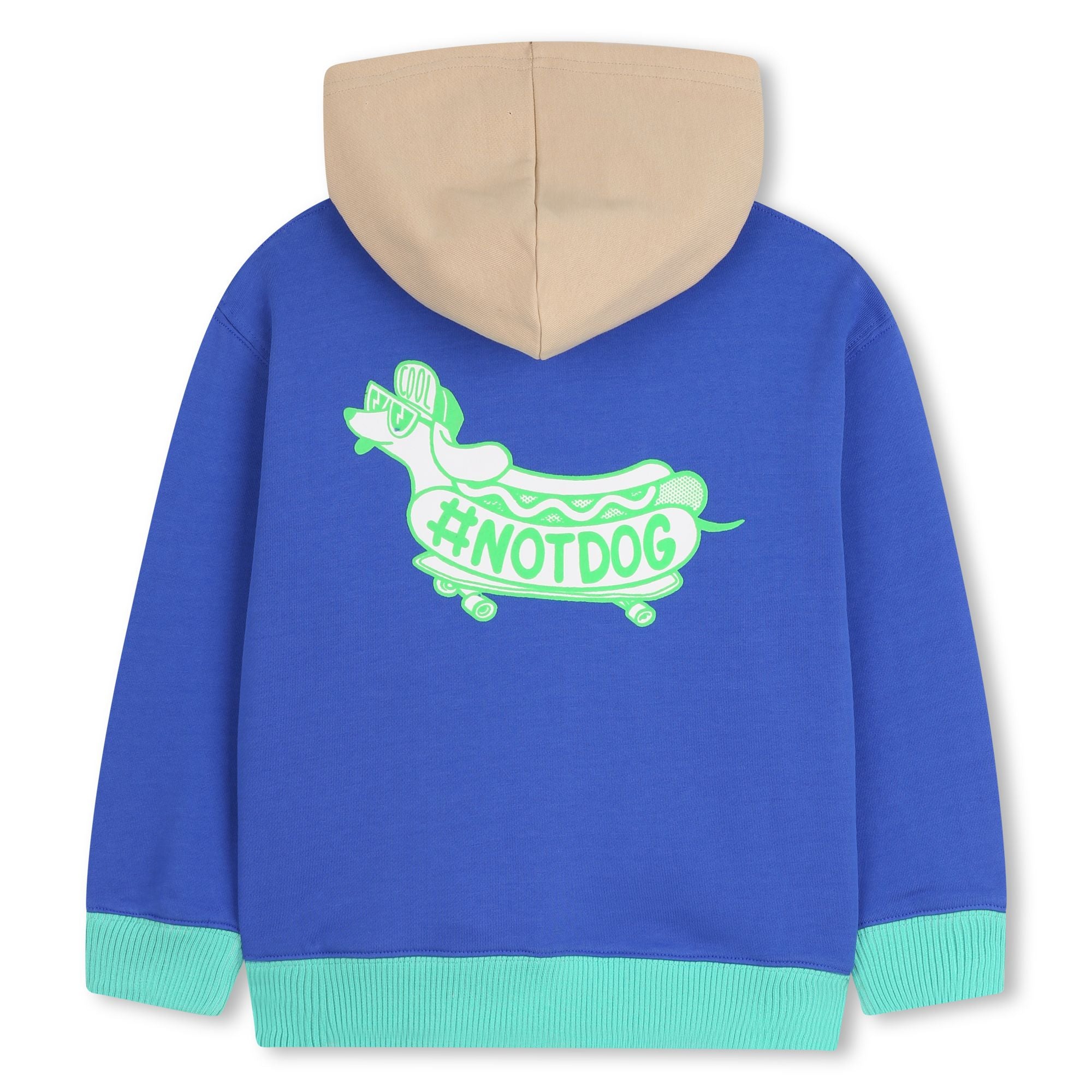 Boys Color Block Hoodie Hot Dog