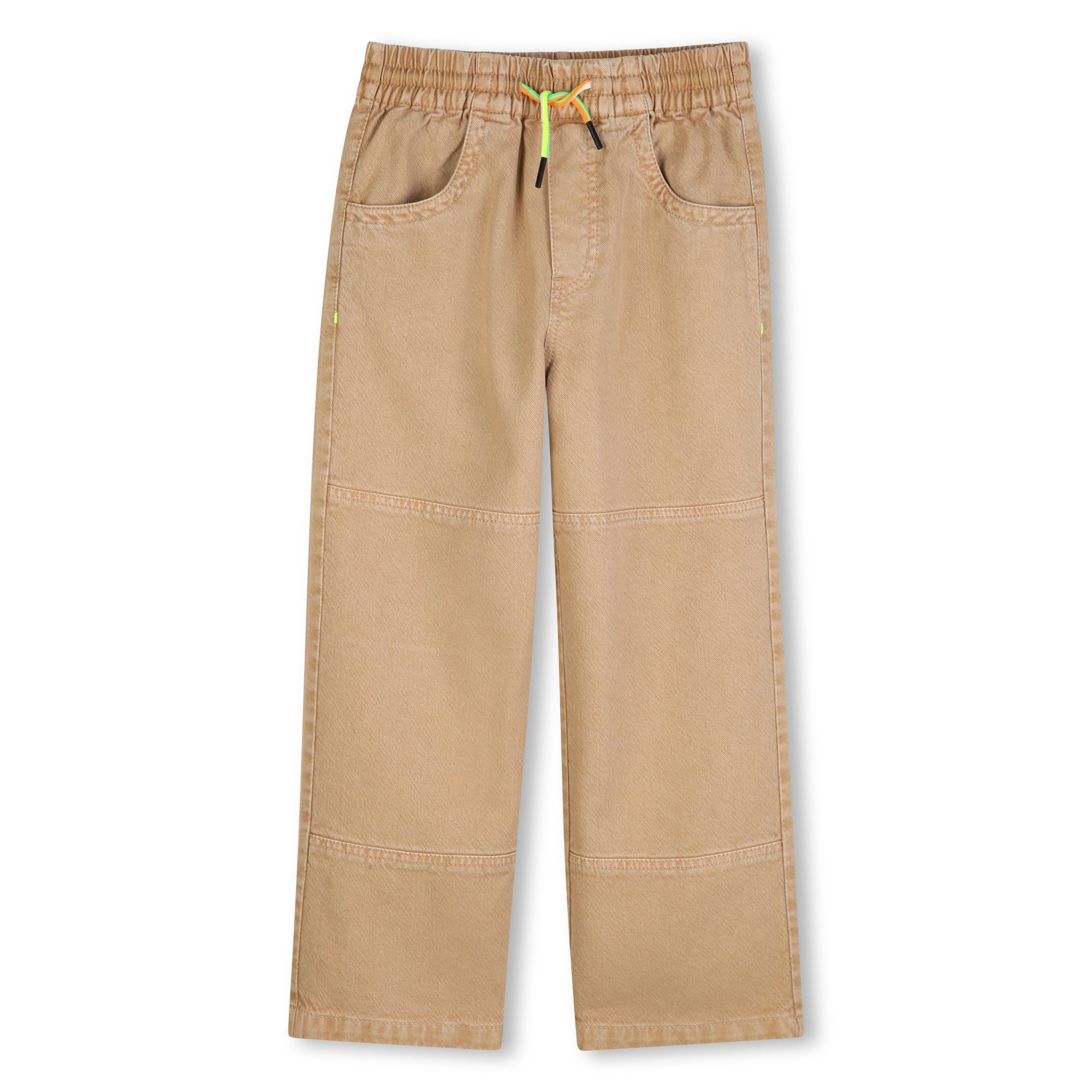 Boys Regular Fit Twill Pant