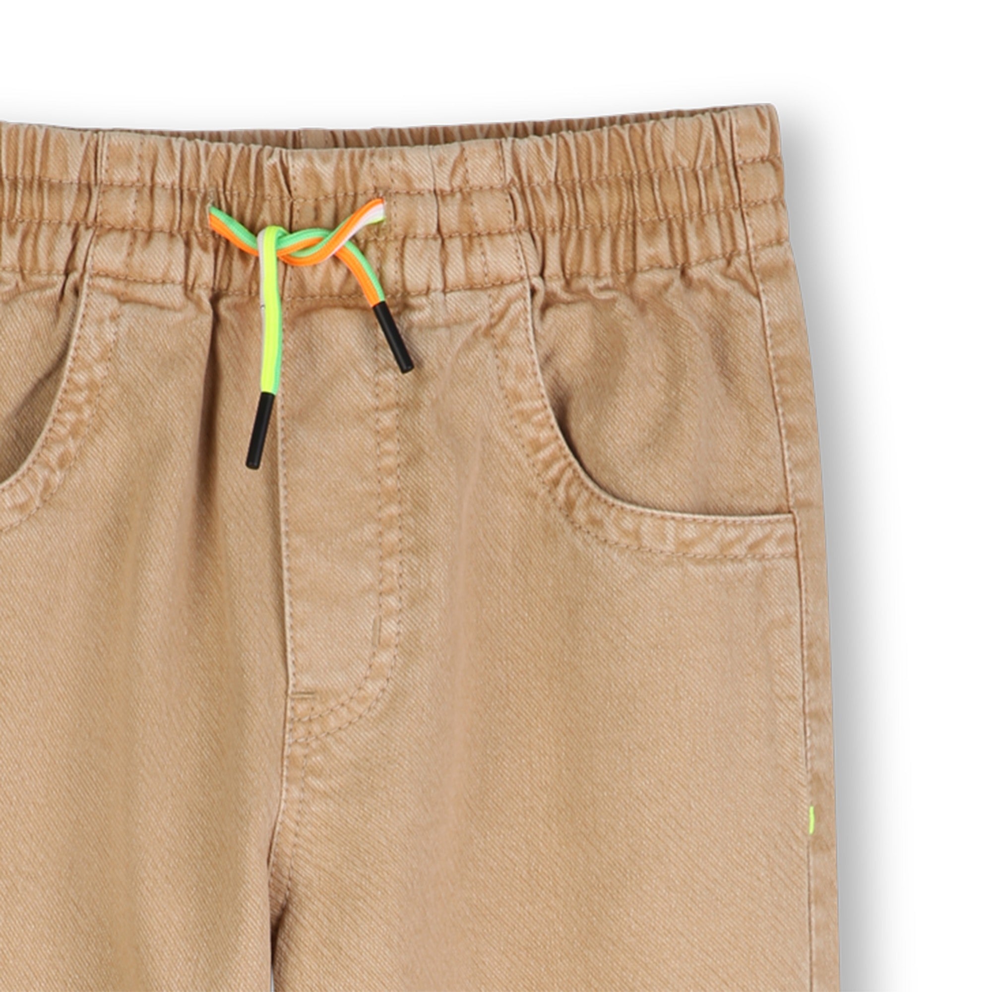 Boys Regular Fit Twill Pant