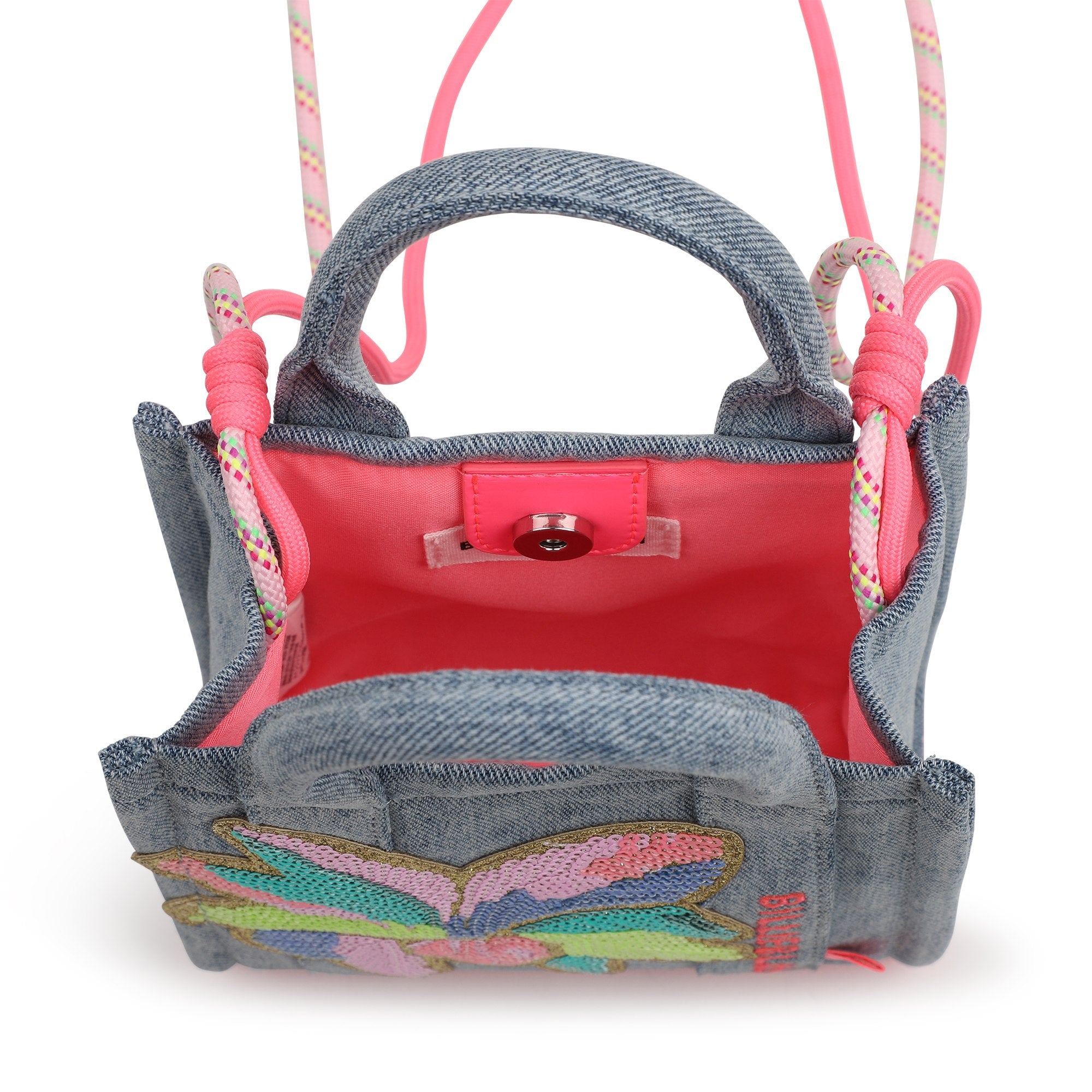 Palm Tree Denim Tote bag