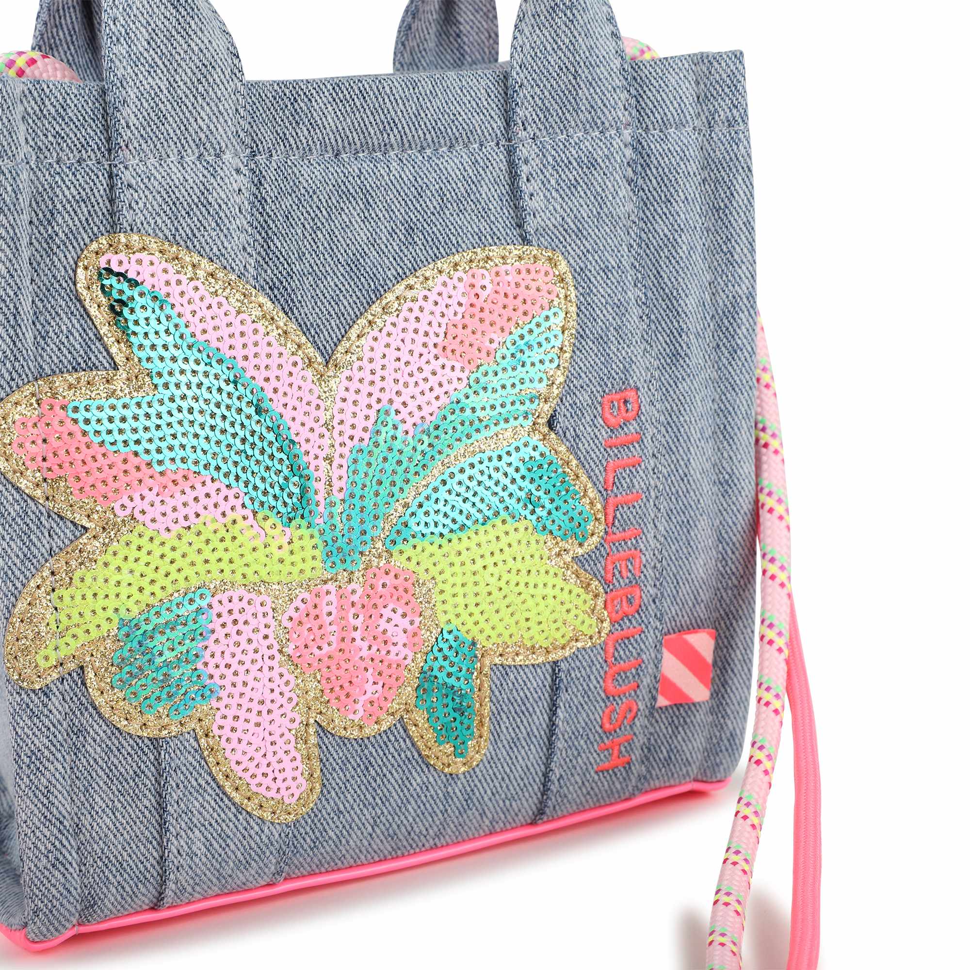 Palm Tree Denim Tote bag