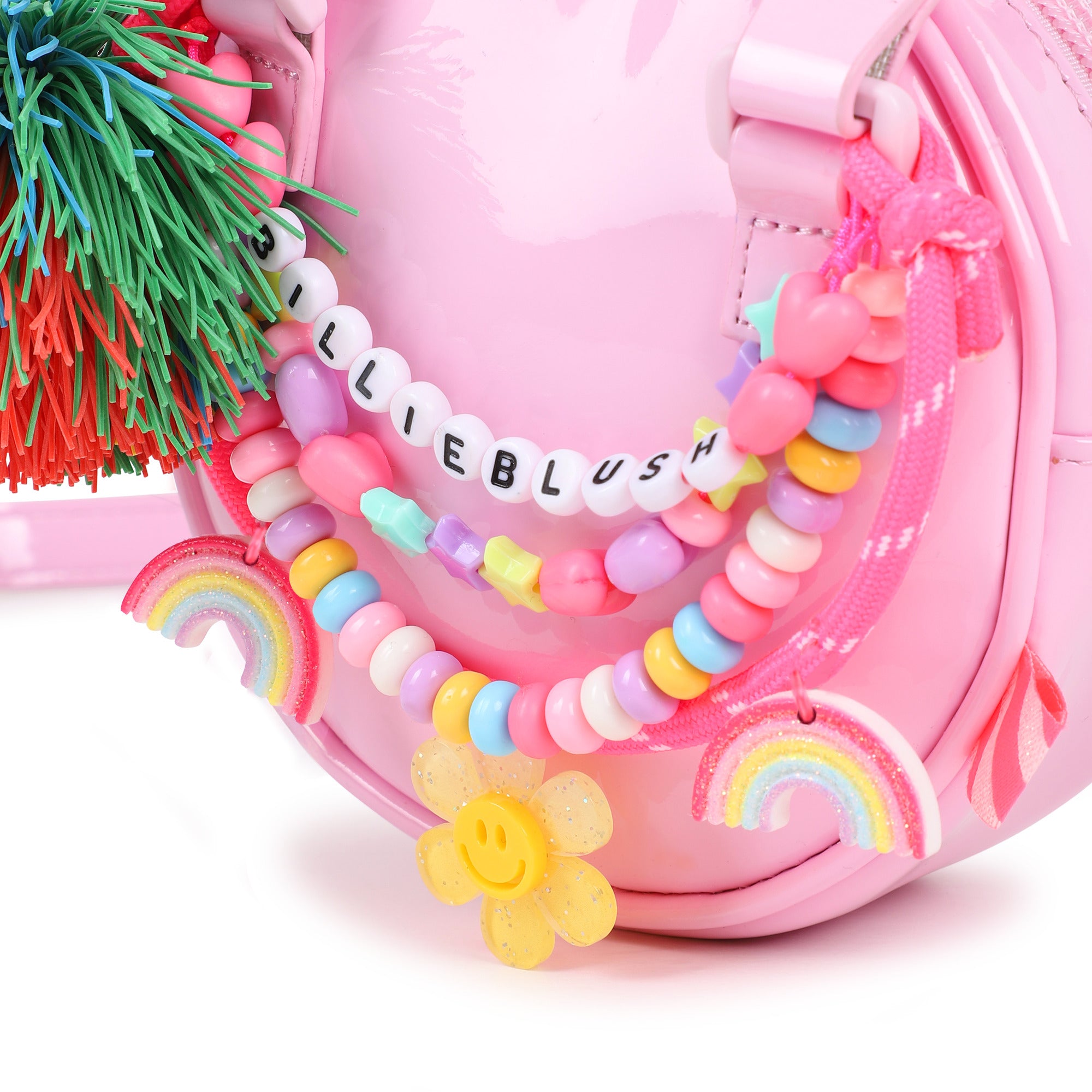 Round Beaded Handbag