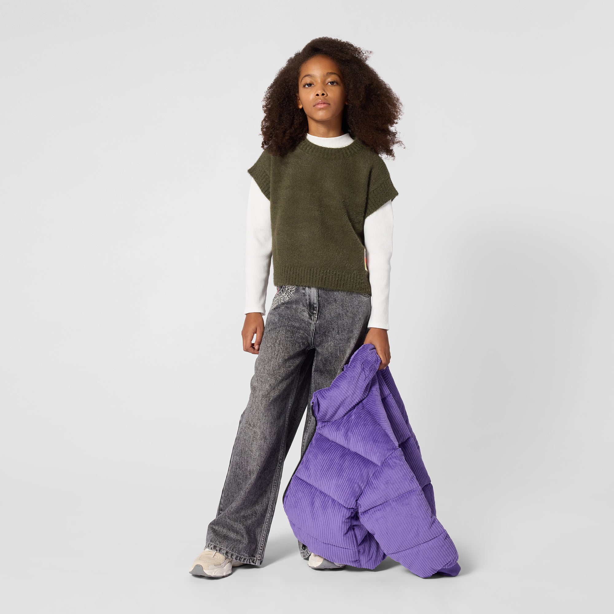 Junior Short Sleeve Sweater