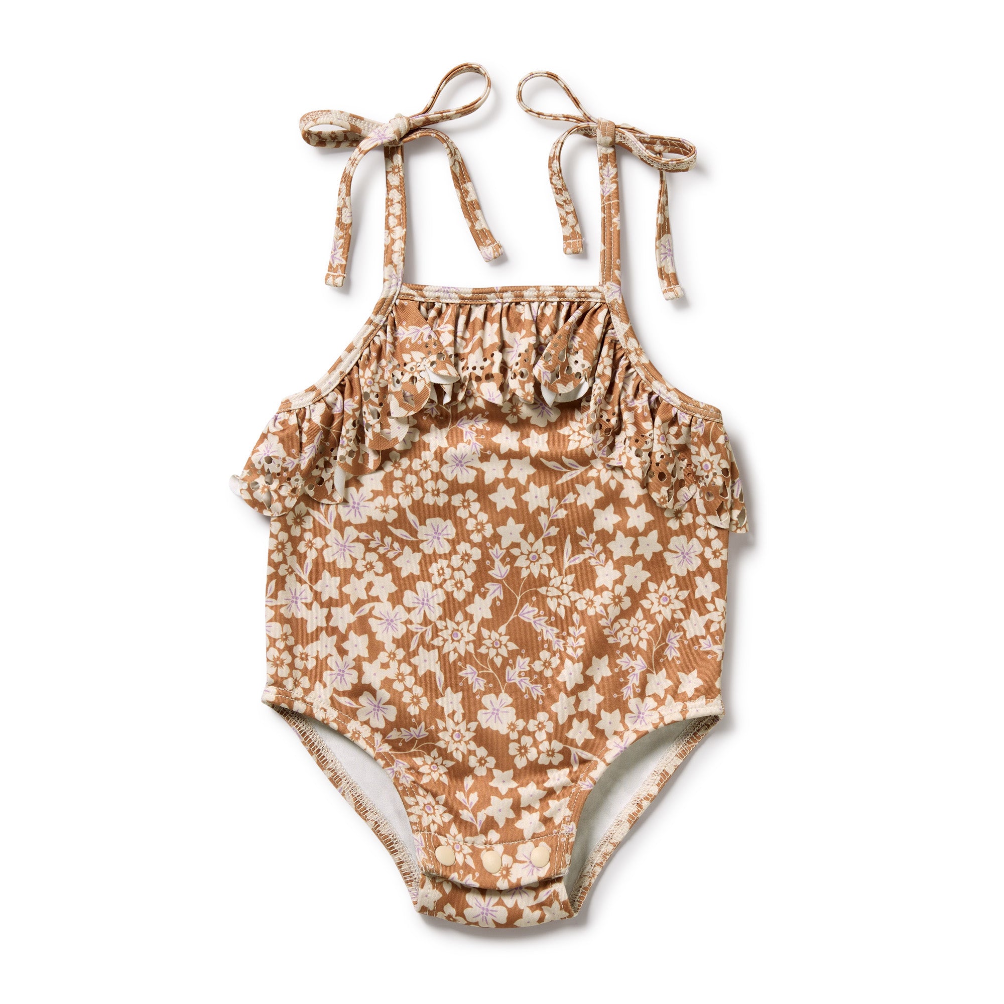 Hazel Floral Cutwork Swimsuit