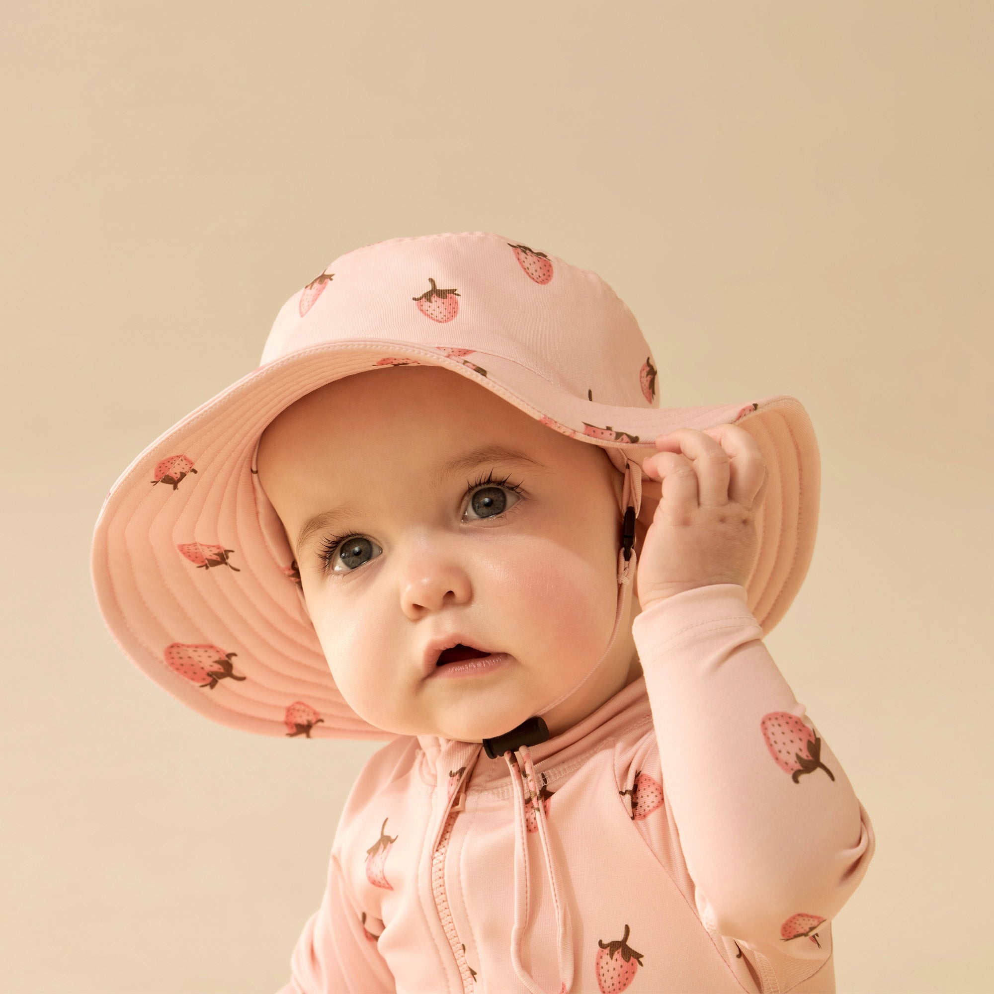 Strawberry Kisses Sunhat