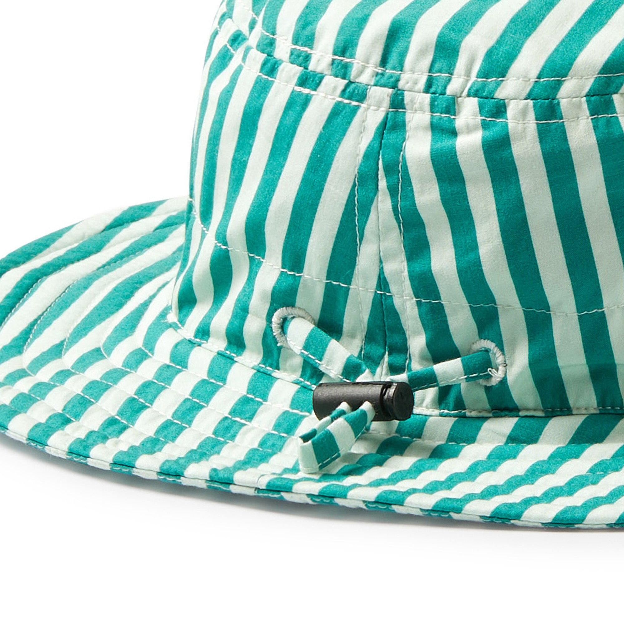 Green Bean Stripe Sun Hat