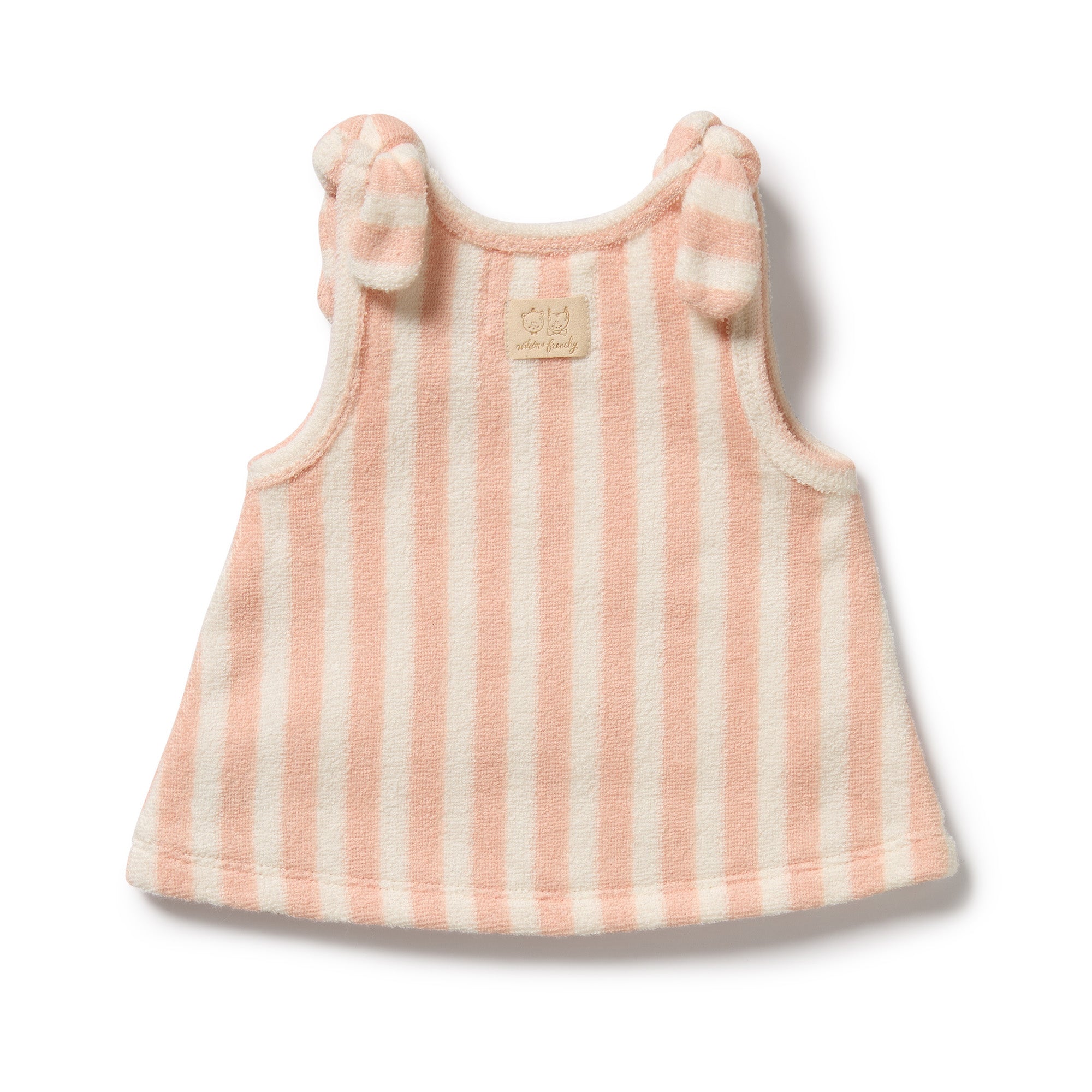 Strawberry Wave Organic Terry Singlet