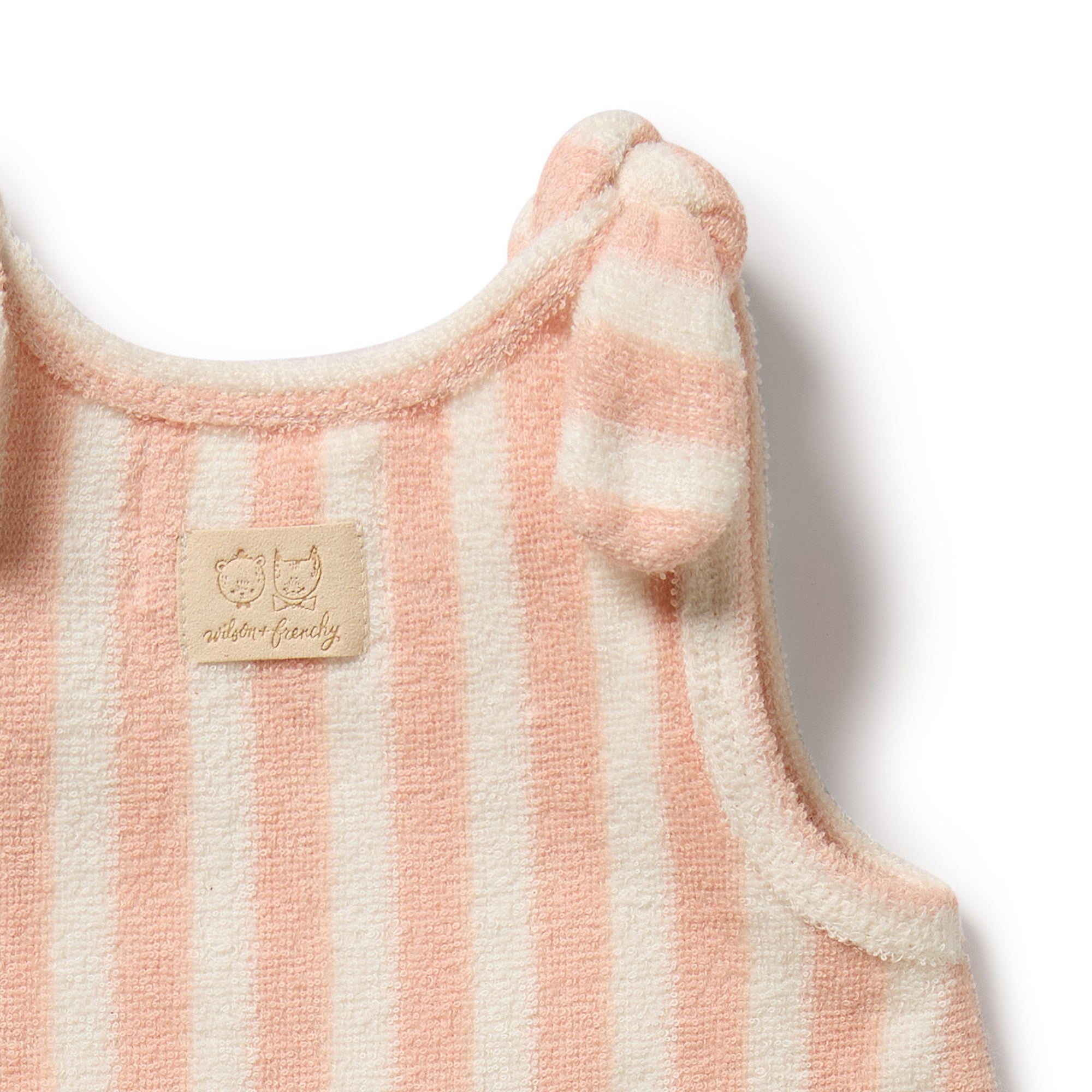 Strawberry Wave Organic Terry Singlet