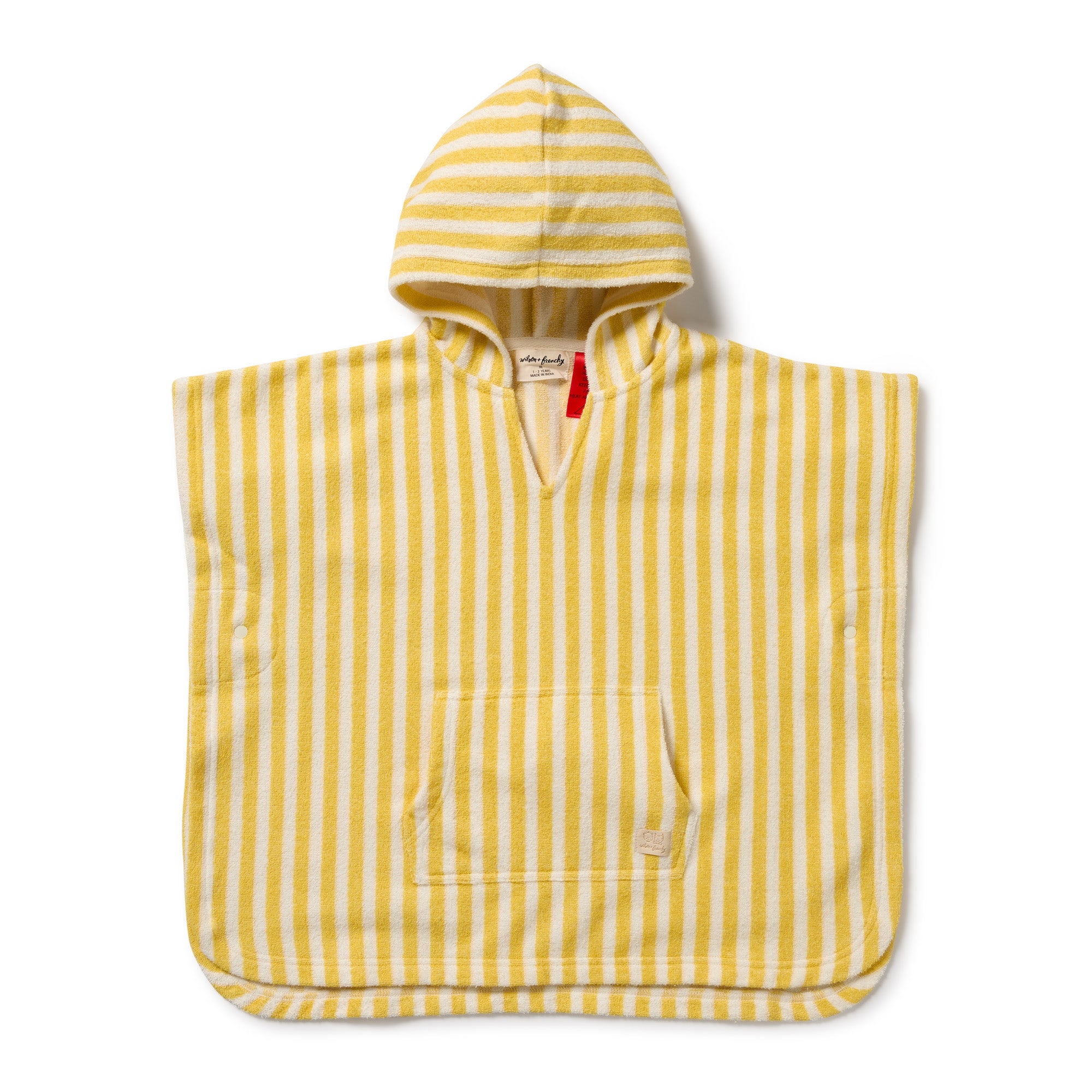 Honey Wave Organic Terry Hooded Poncho