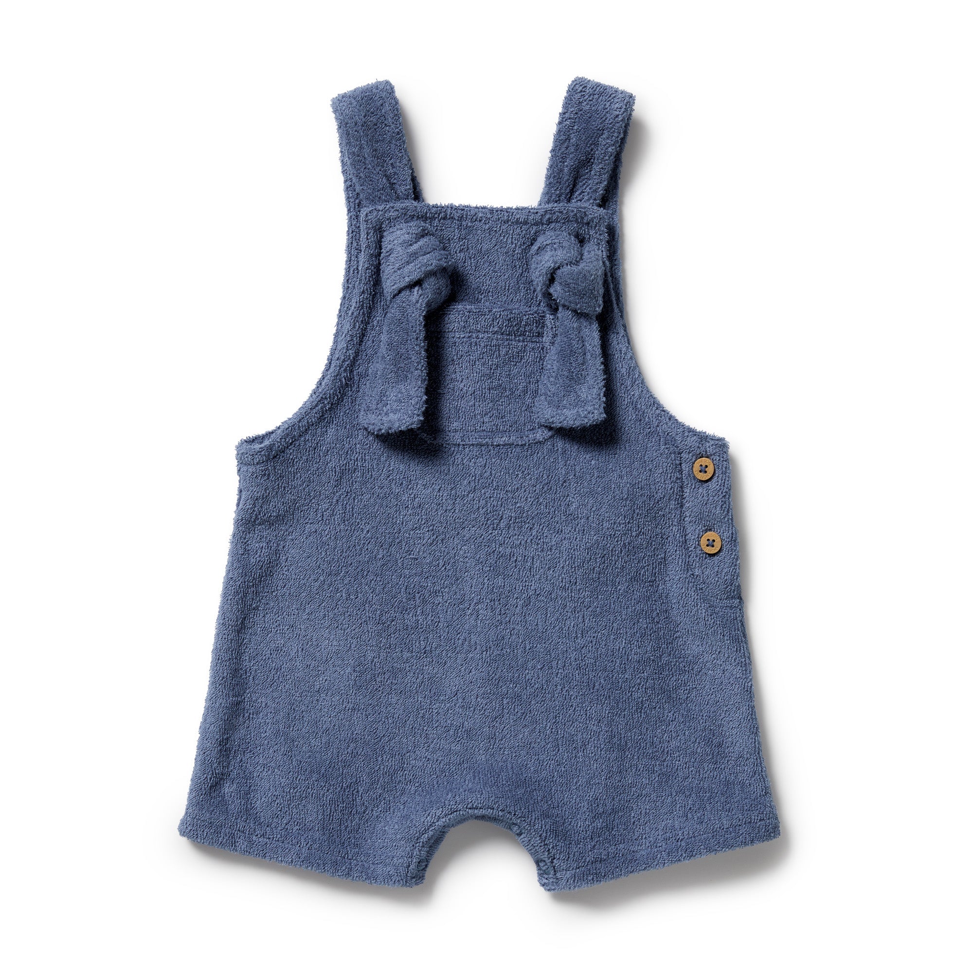 Deep Blue Organic Terry Overall