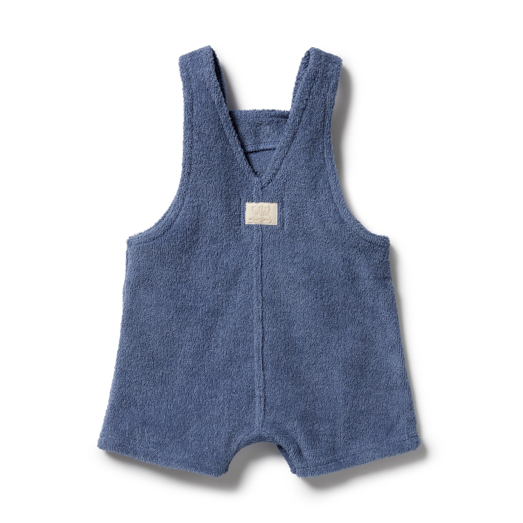 Deep Blue Organic Terry Overall