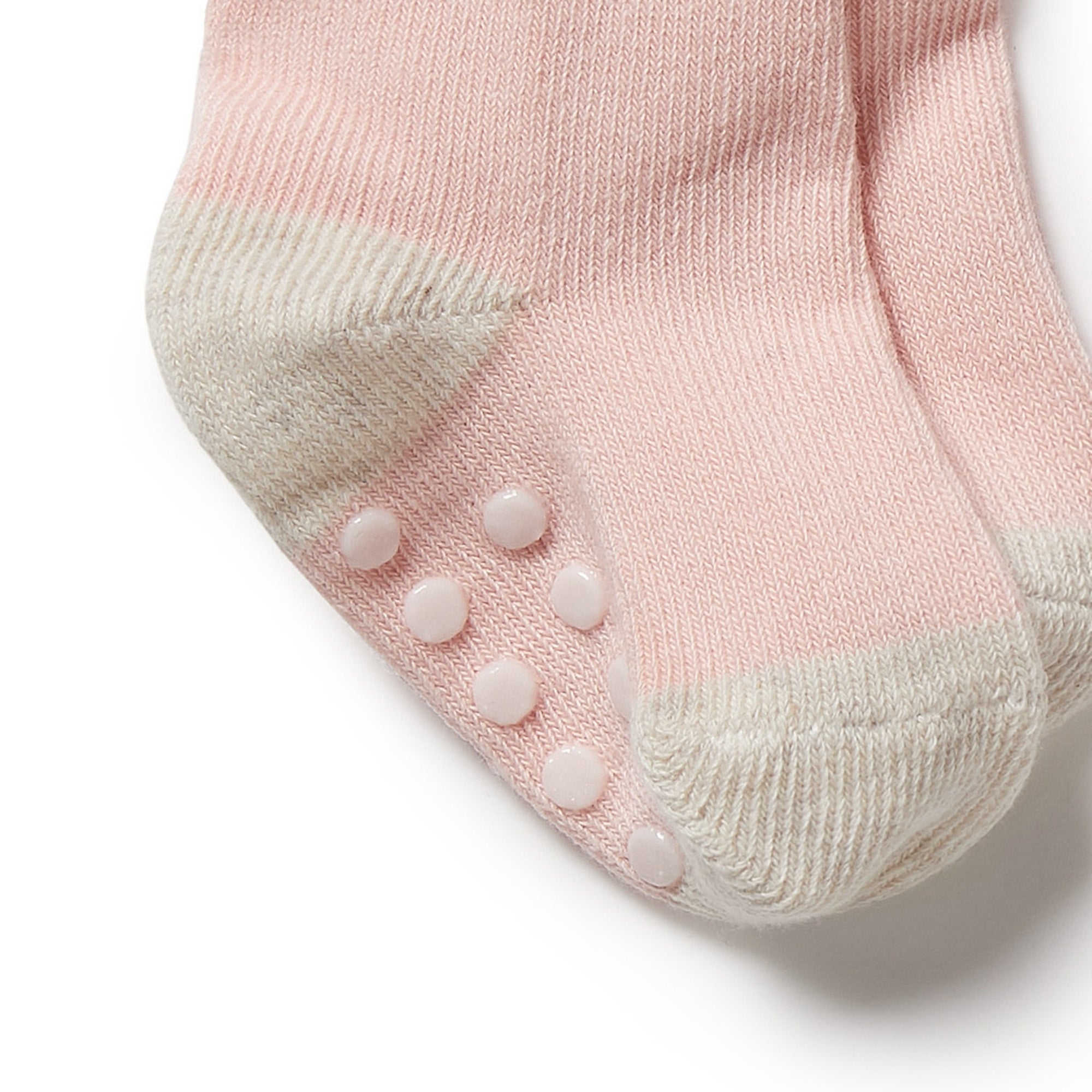 Organic 3 Pack Baby Socks - Cantaloupe