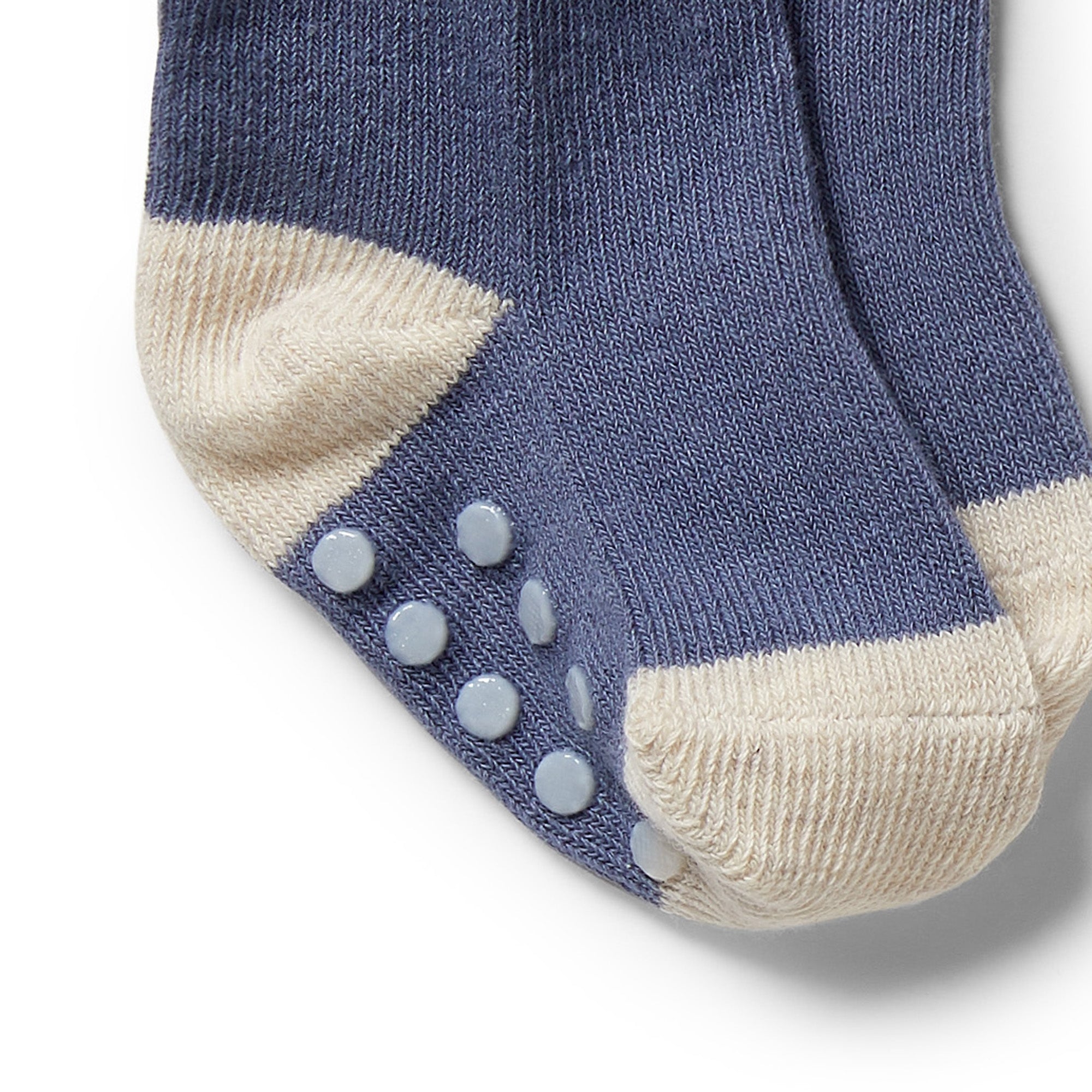 Organic 3 Pack Baby Socks - Rain Drop