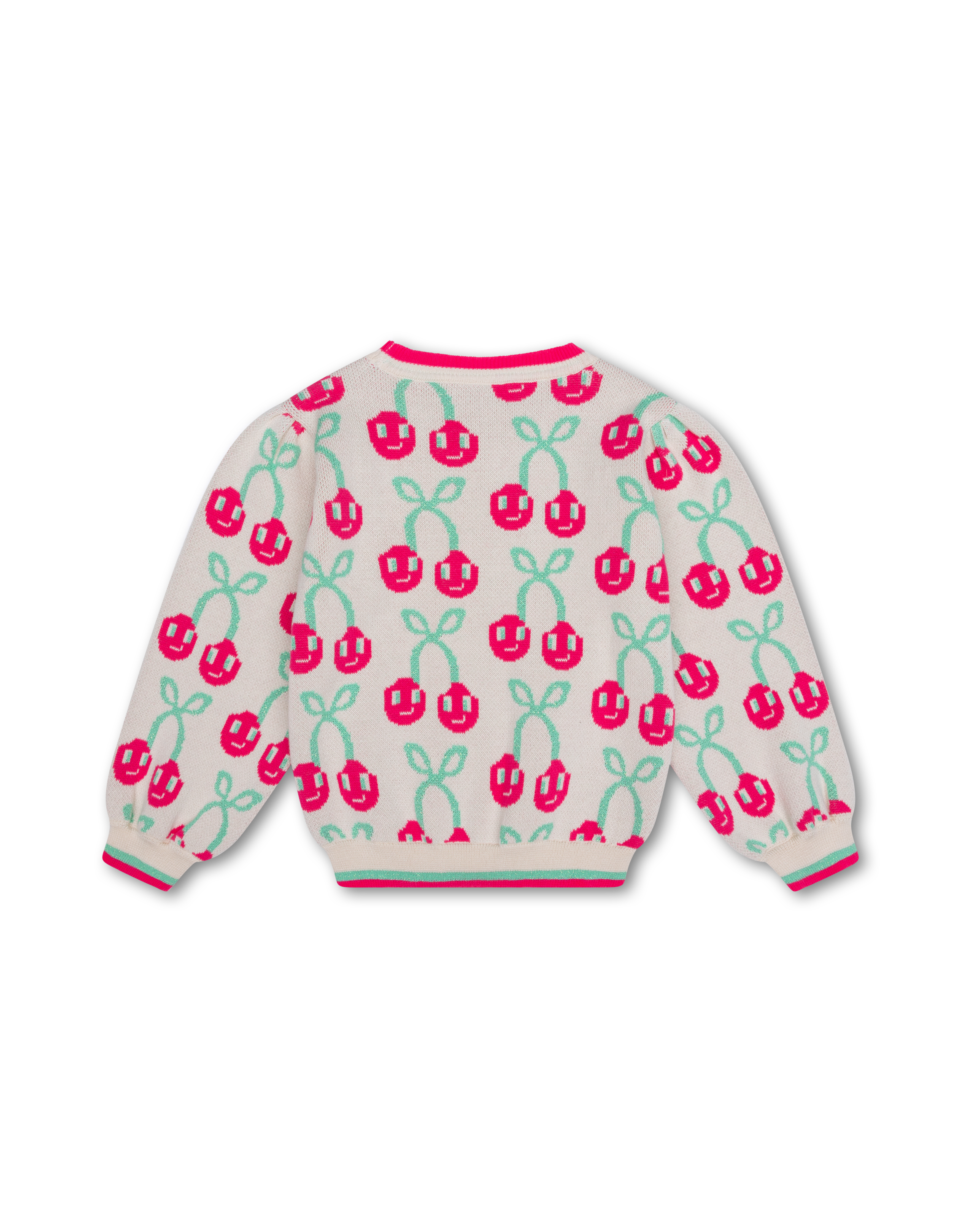 Kersje Sweater with Allover Cherries