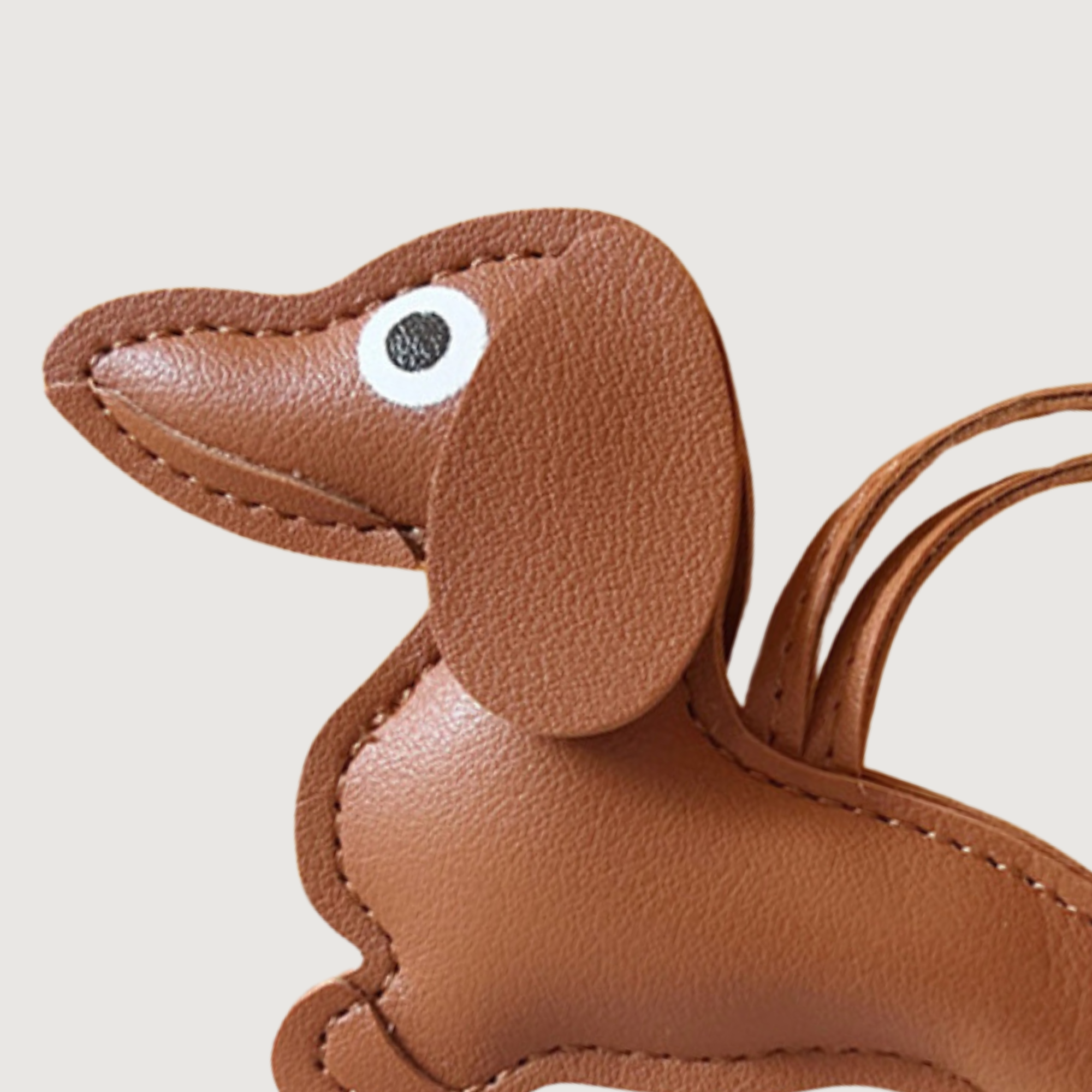 DrifWoo - Dachshund Leather Bag Charm – Adorable Dog Charm for Bags