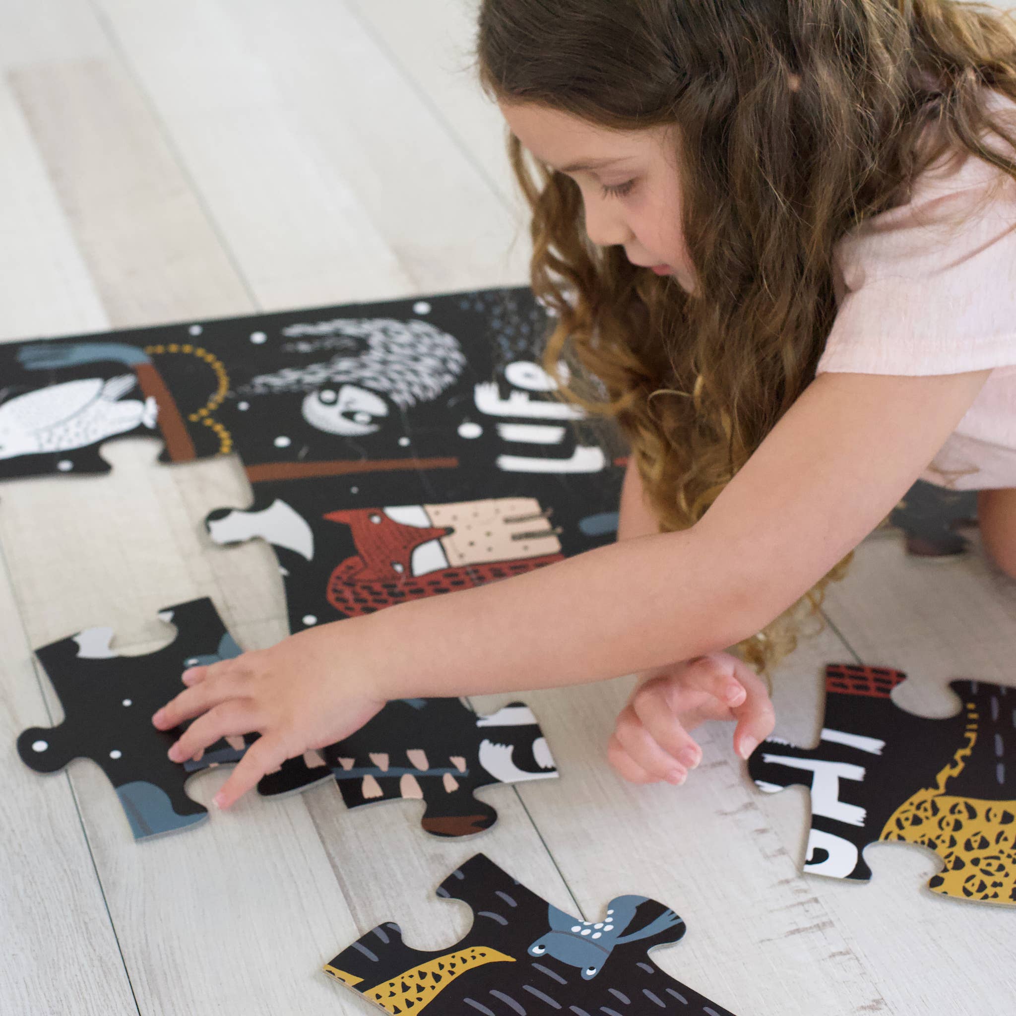 Wee Gallery - Night Life Floor Puzzle