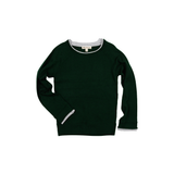 Jackson Roll Neck Sweater Emerald