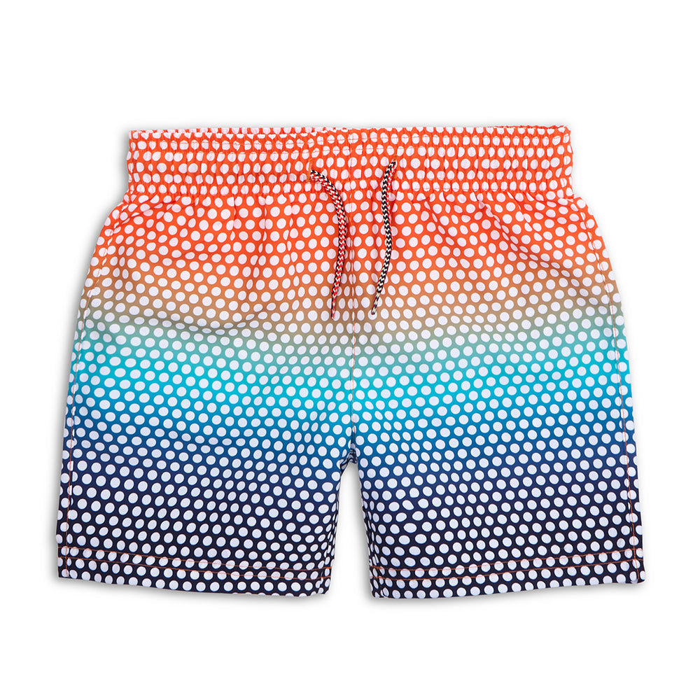 Mid Length Swim Trunk Dots