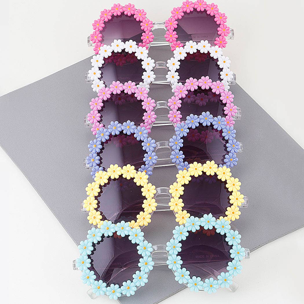 3AM BY H&D ACCESSORIES - Cute Flower Tinted Sunglasses