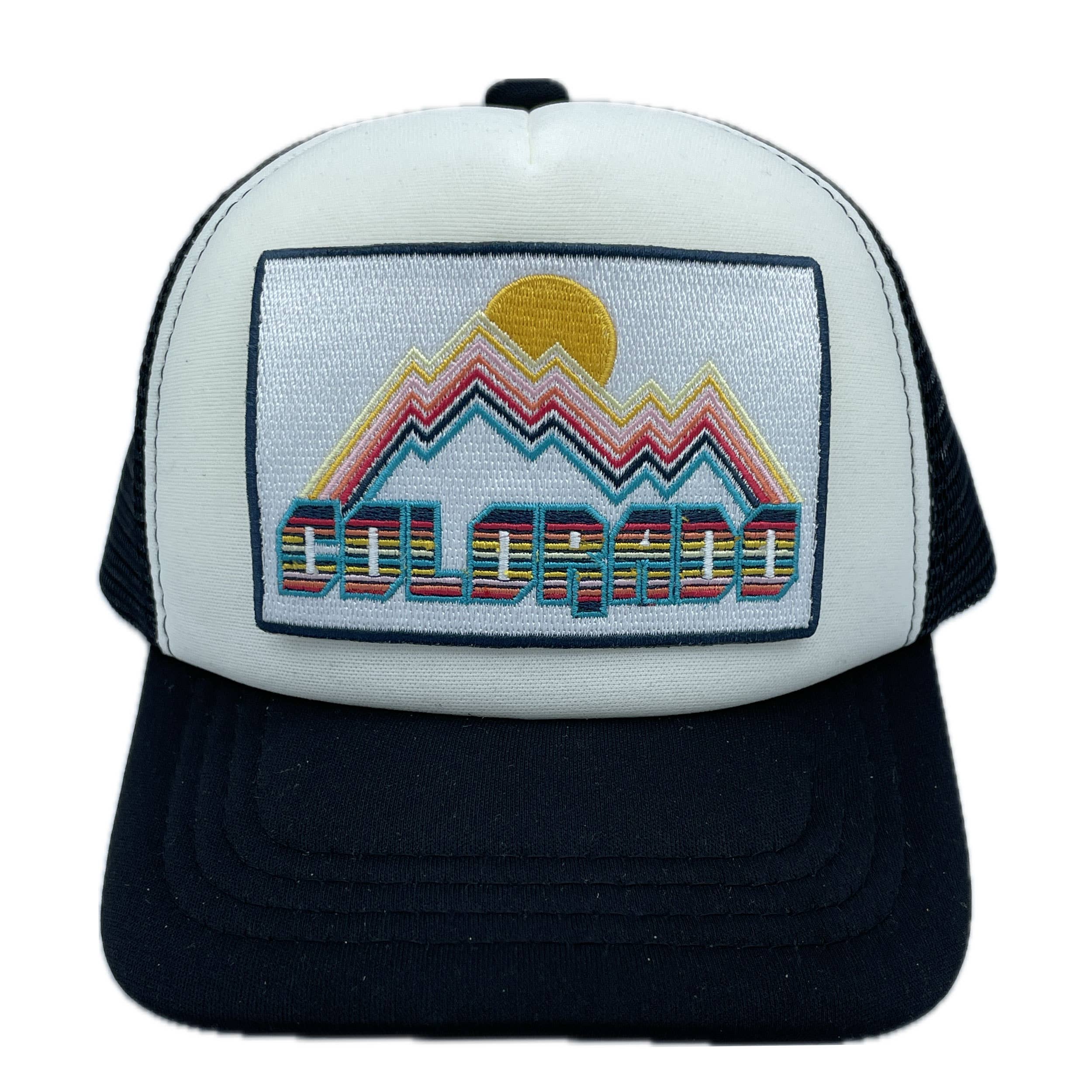 Hey Mountains - Baby Colorado Trucker Hat Infant Hat