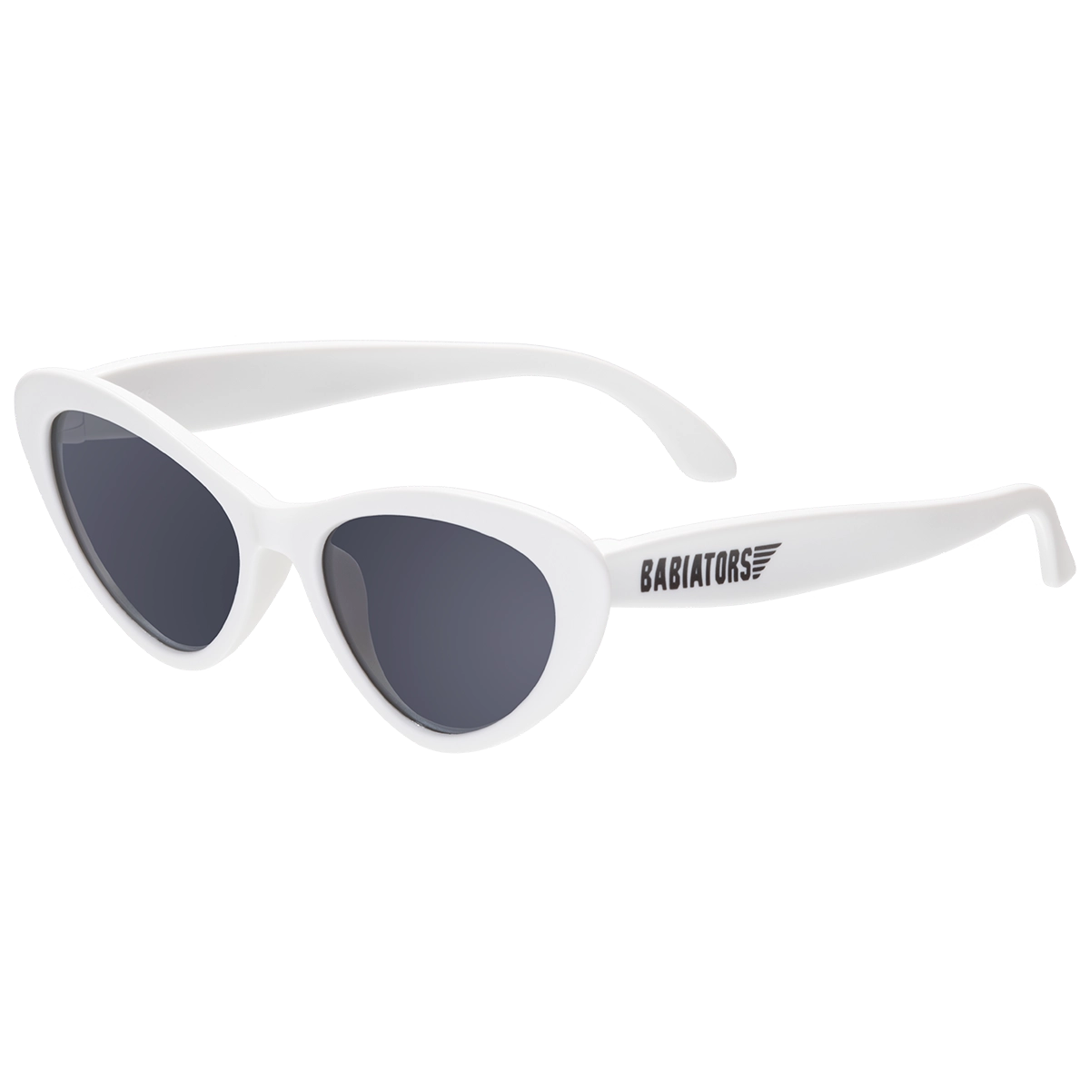 Wicked White Cat Eye Kids Sunglasses