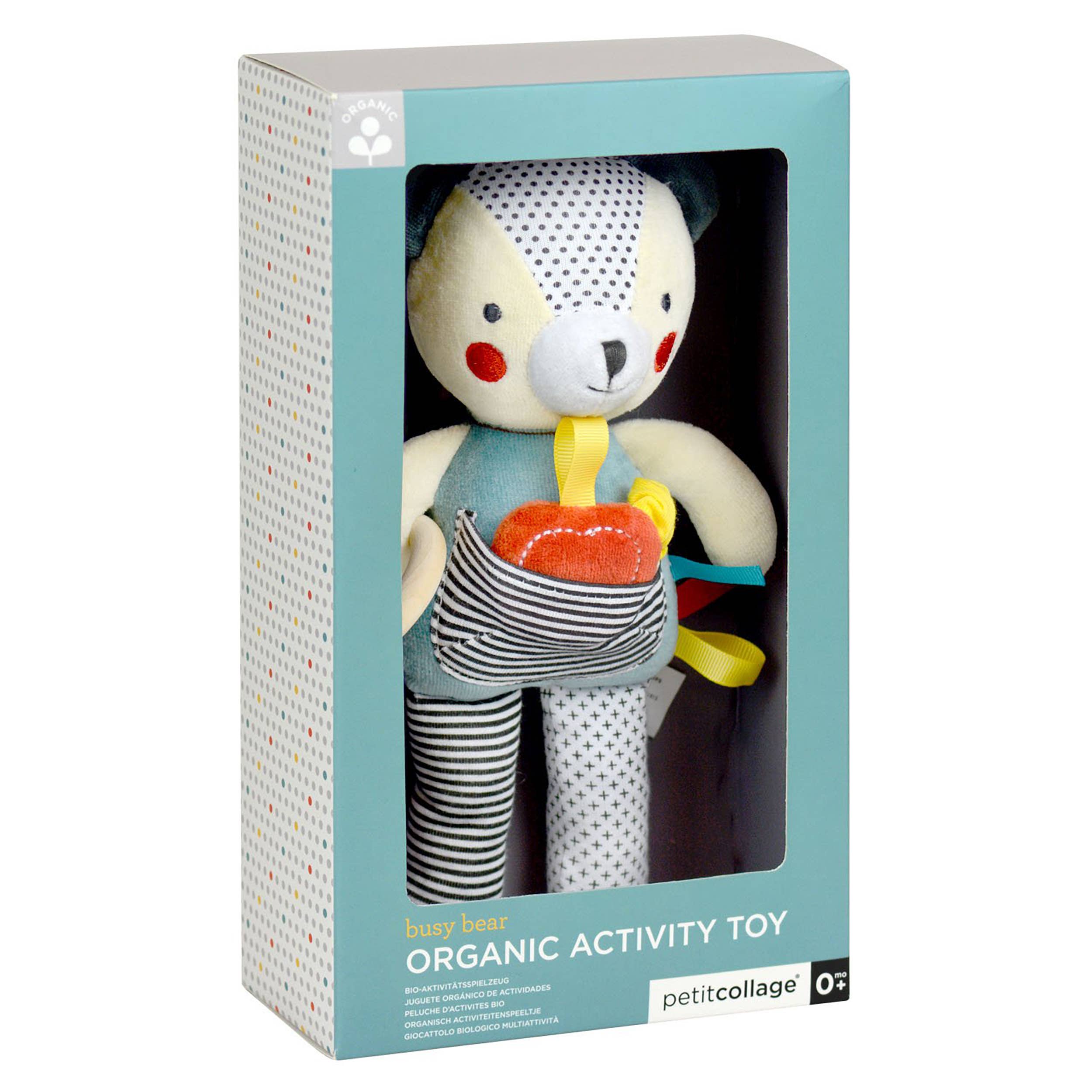 Chronicle Books - Organic Busy Bear Activity Toy