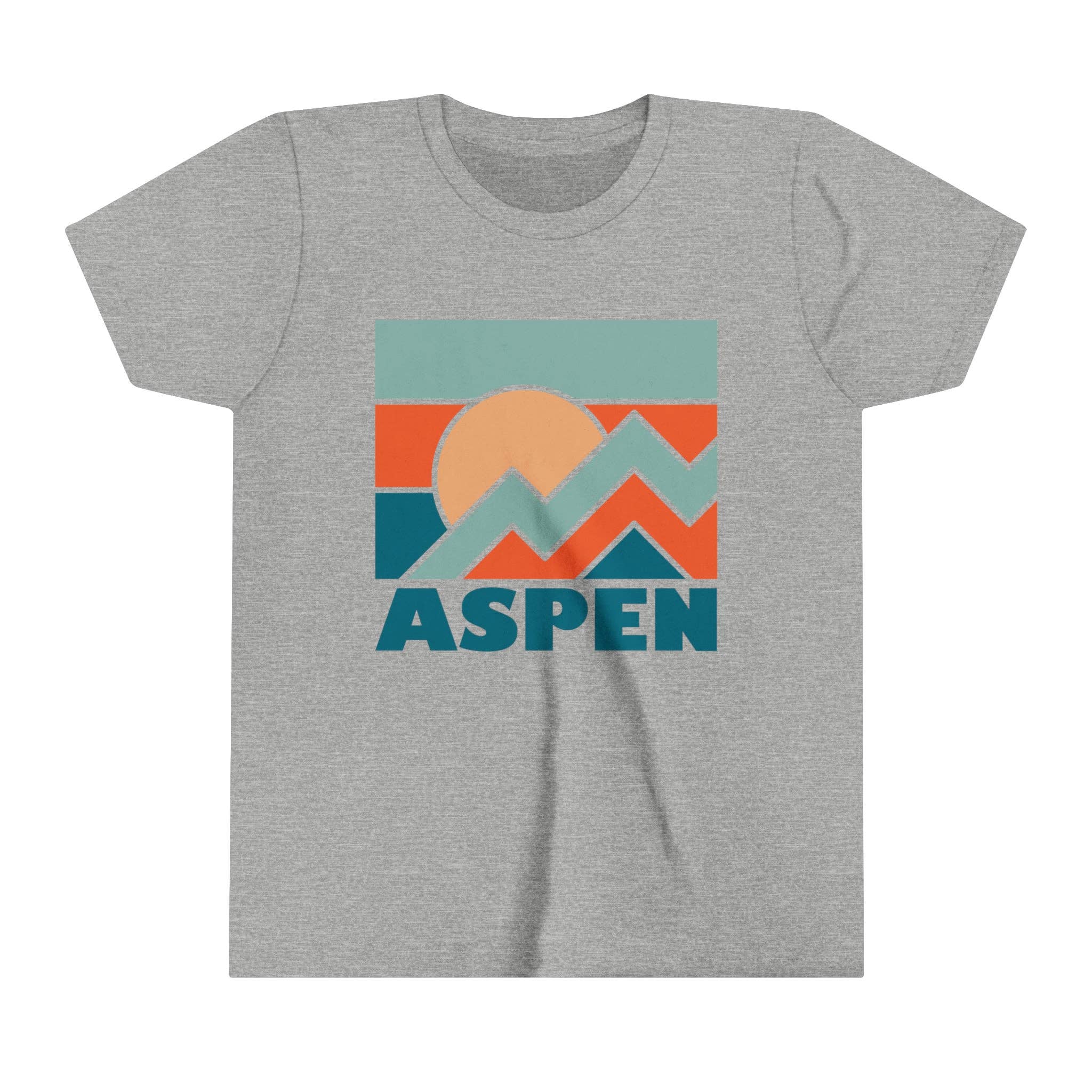 Hey Mountains - Aspen, Colorado Youth T-Shirt - Kids Aspen Shirt